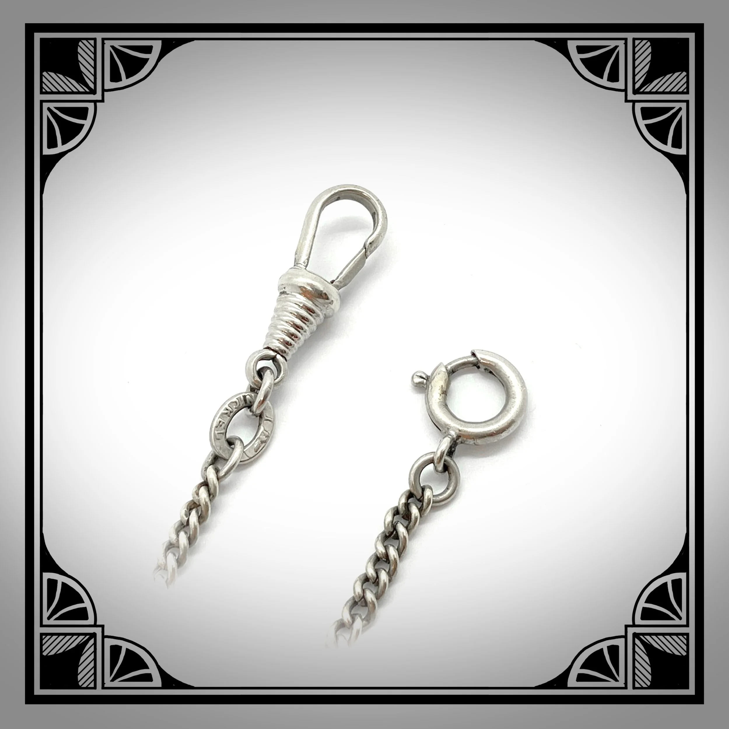 c1930 Nickel Art-Deco Waldemar chain 3.jpg