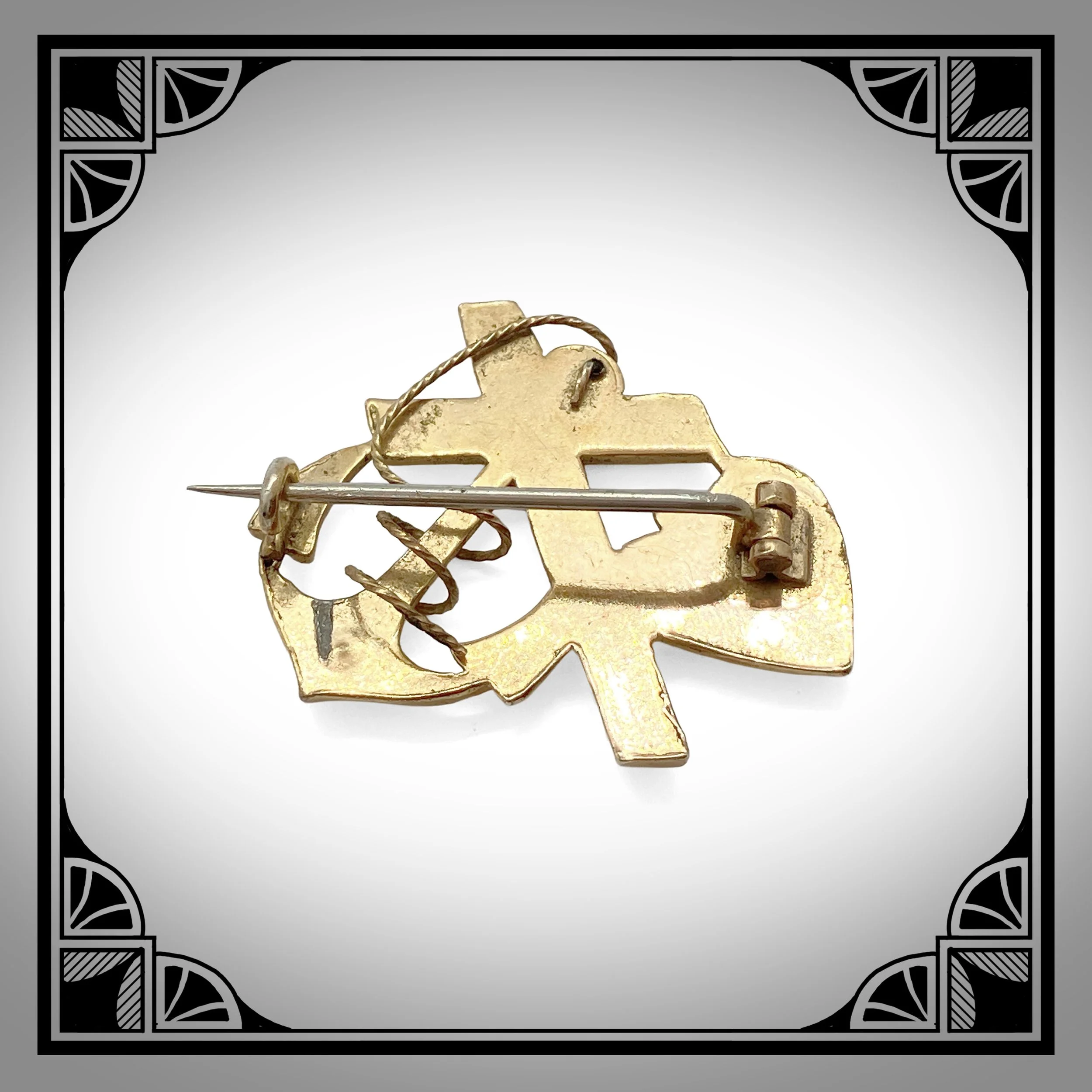 c1910 Gold-Plated brooch Depicting the Theological Virtues set with seed pearls 2.jpg