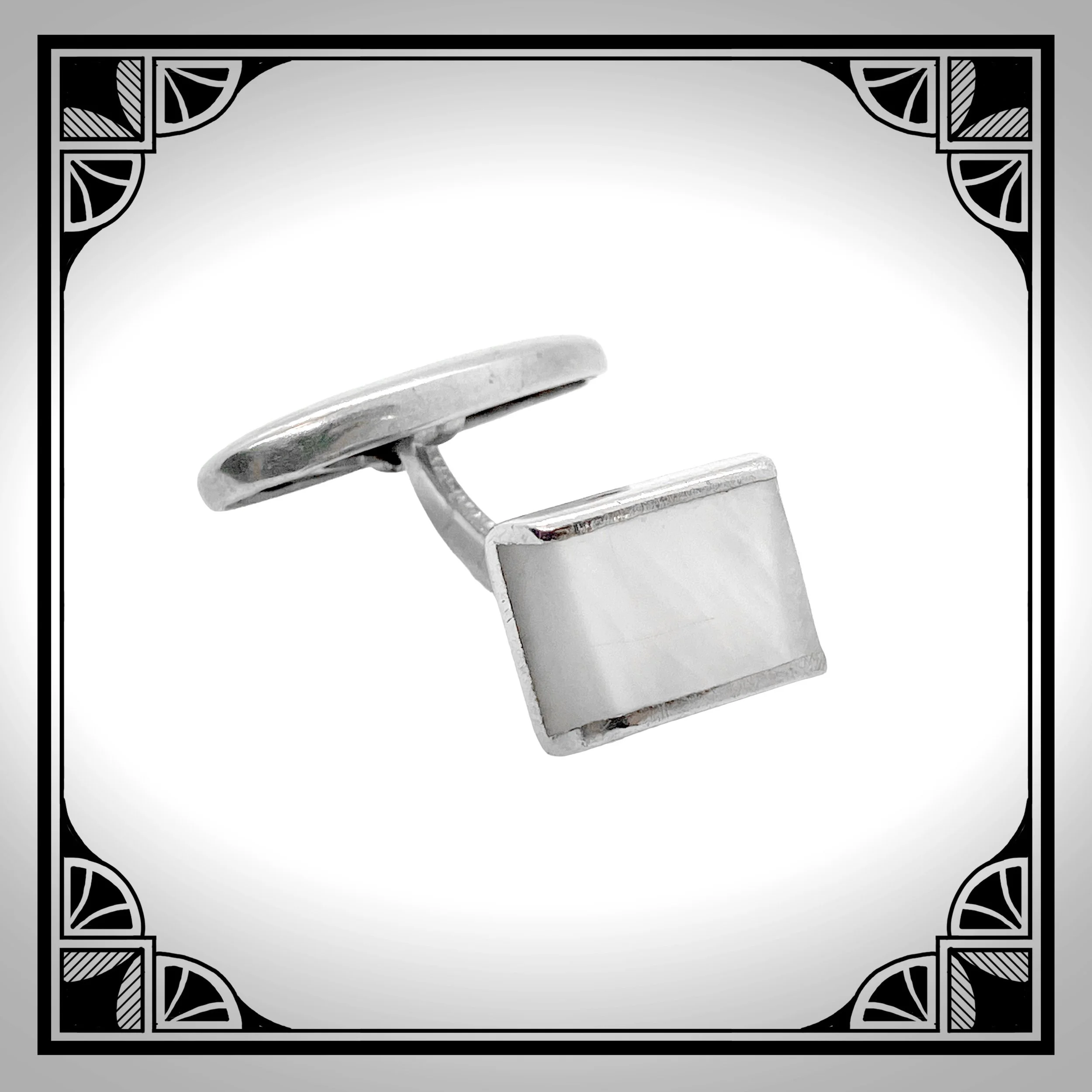 1920s white metal and mother of pearl cufflinks 3.jpg