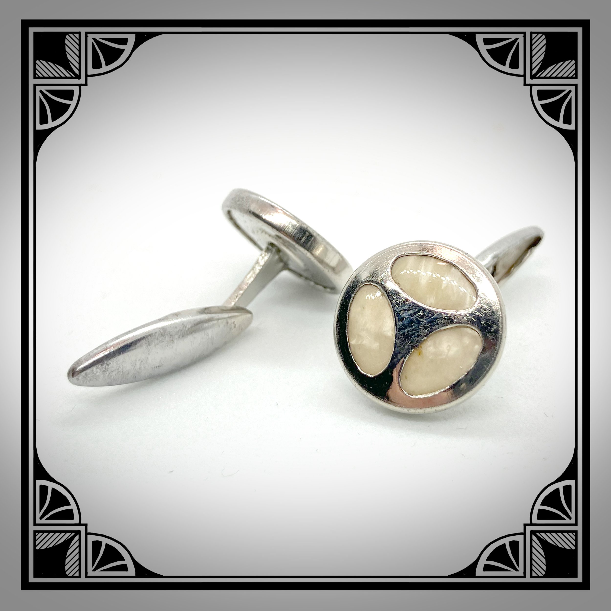 1920s white metal cellulloid cufflinks 2.jpg