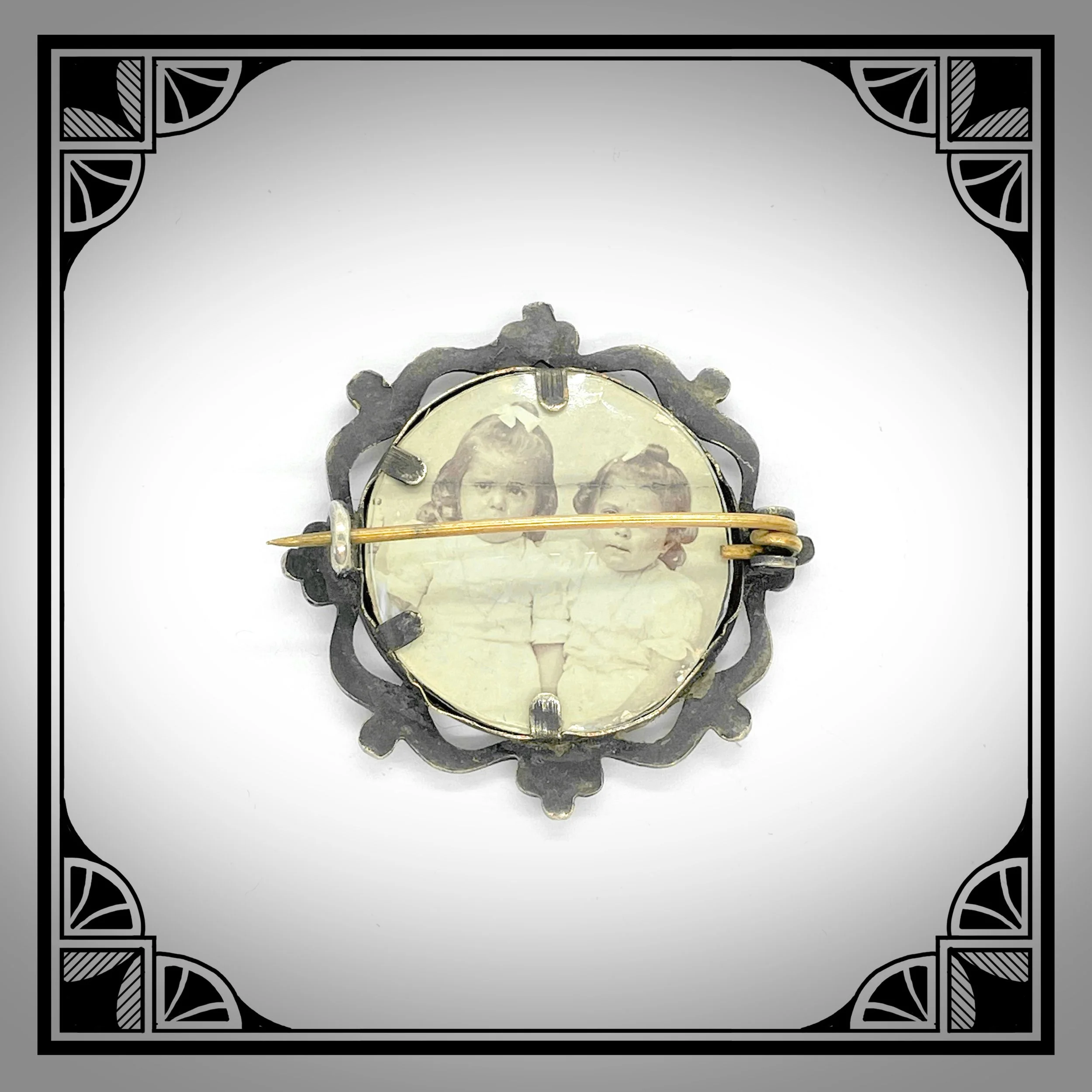 1910s Oxidized Openwork Art-Nouveau portrait brooch 3.jpg