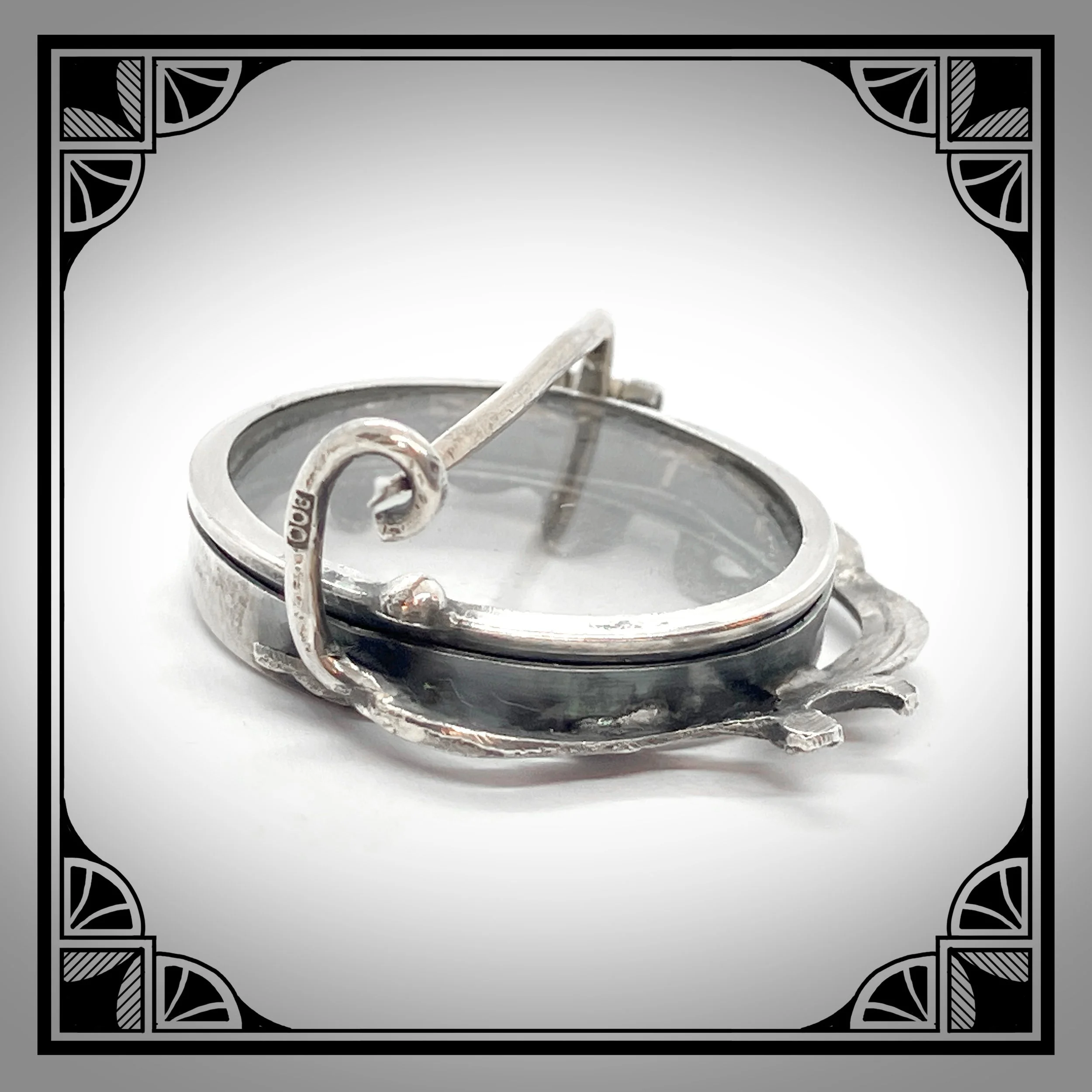 1890s Silver Art-Nouveau picture brooch with double frames 3.jpg