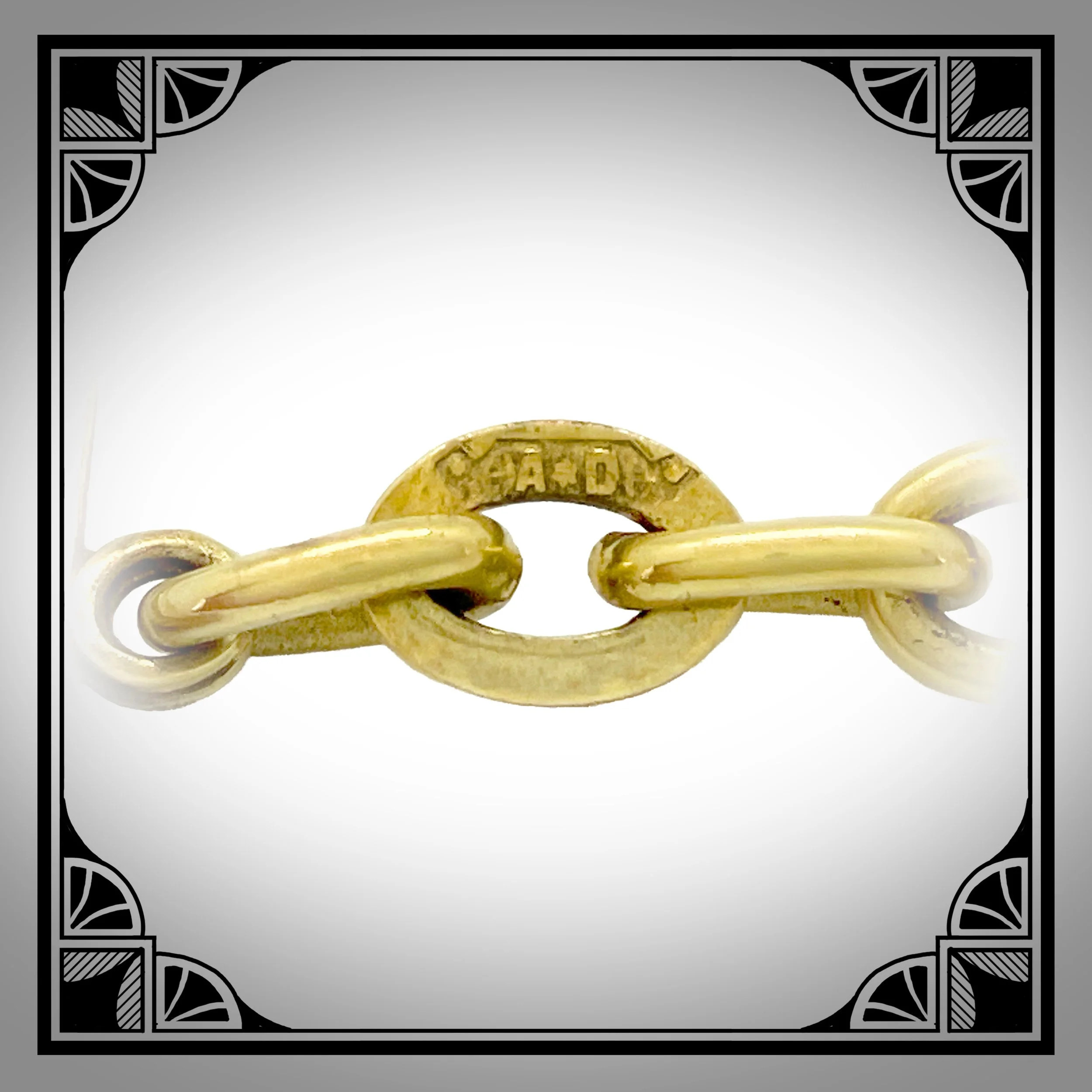 1920s German Gold-Plated Art-Deco Chatelaine Fob with blooming roses motif by Andreas Daub, Pforzheim 5.jpg