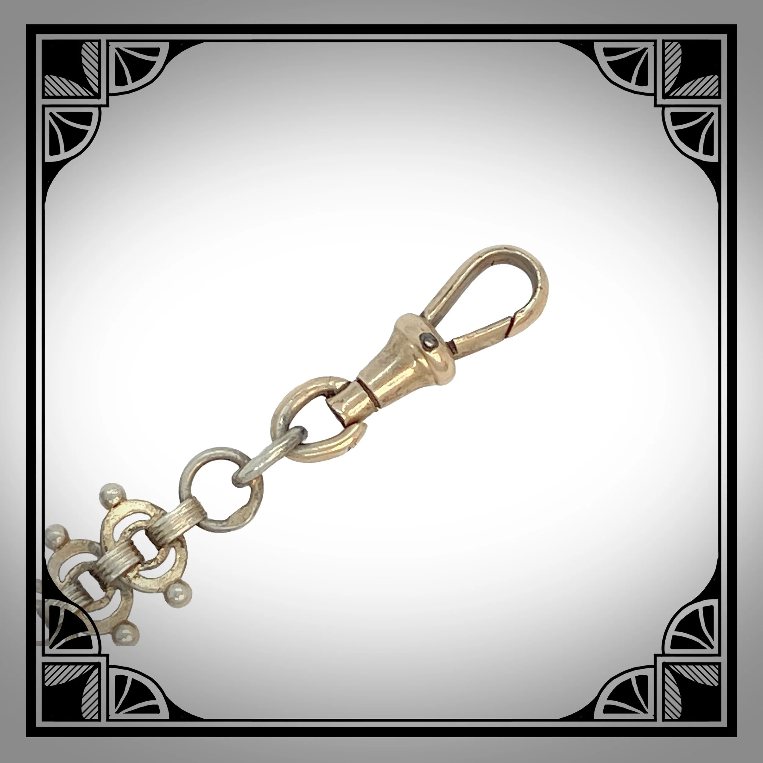 1880s Gilt-Silver Lady’s Chatelaine Fob with Rocaille Pendant 4.jpg
