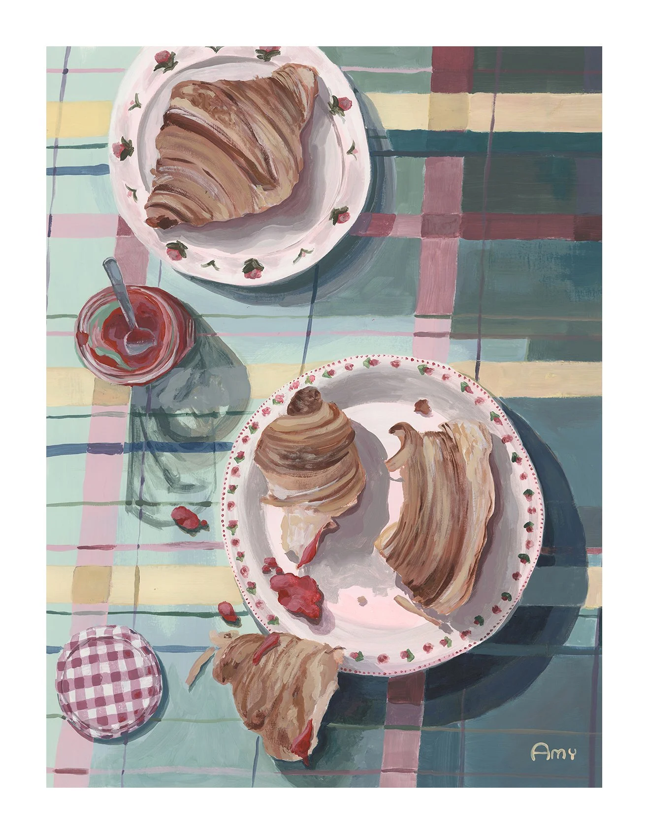 Website_AMY PRADELLE_PetitDejeunerMomentPrint_FineArtPrint_ParisArtist_CroissantArtwork.jpg