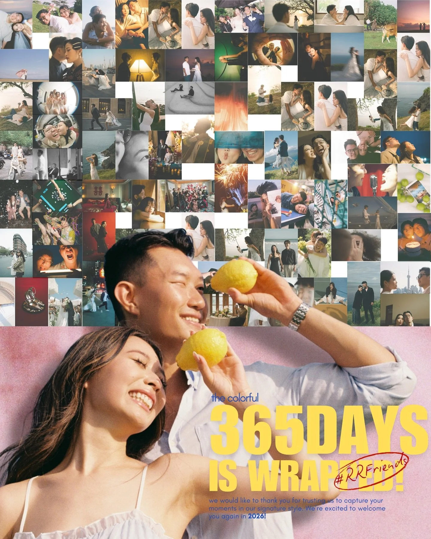 365 days have passed.
RICHIRIZKI and team would like to thank you for trusting us to capture your moments in our signature style.

Welcome to the club #RRFriends2025!

We&rsquo;re excited to welcoming you again to #RRFriends2026🎉🎉🎉

#byrichirizki 