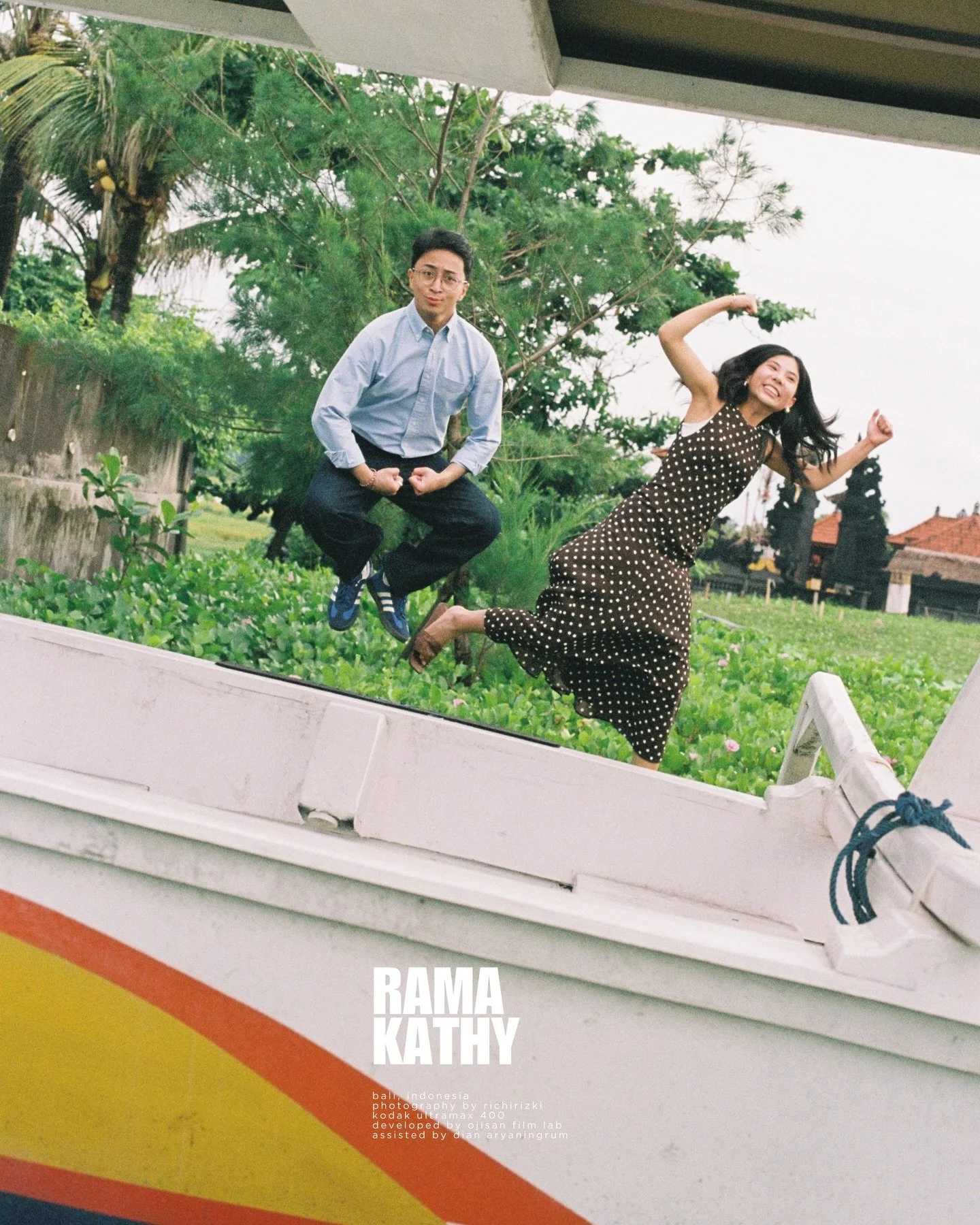 After days of extreme weather delays, we finally had the perfect moment. Great weather, great mood, and everything happened spontaneously. A new location for me, but it all felt so easy because Rama &amp; Kathy are truly the most easy-going couple an