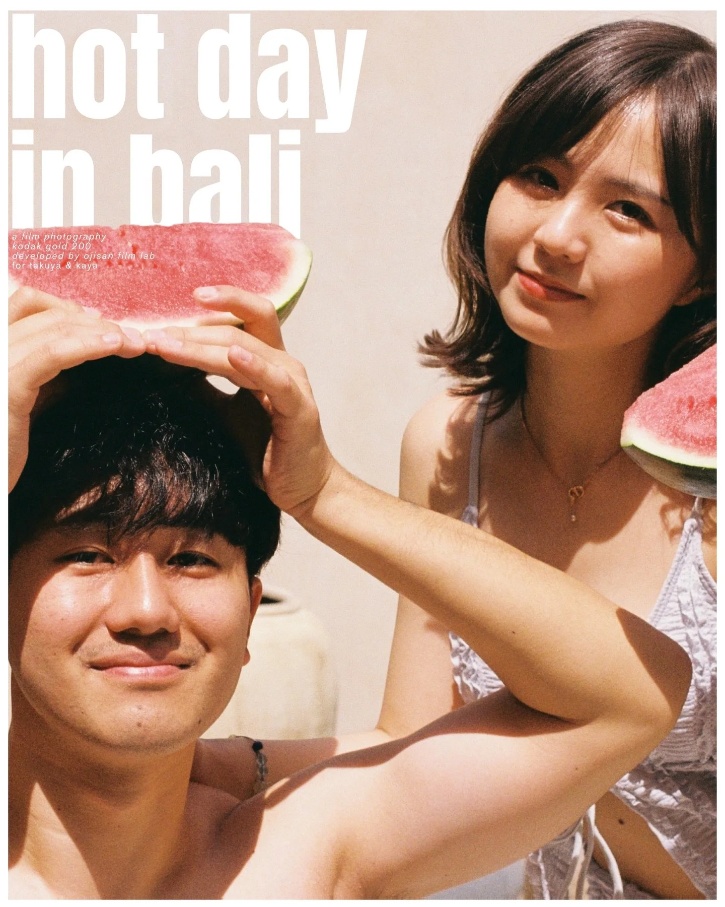 Bali was way too hot, so I dragged them in for a swim🛁
Oh, and eat watermelon 🍉

Inframe:
@kaya0294 

Film lab:
@ojisanfilmlab 

#byrichirizki
#baliphotographer
#balipreweddingphotographer