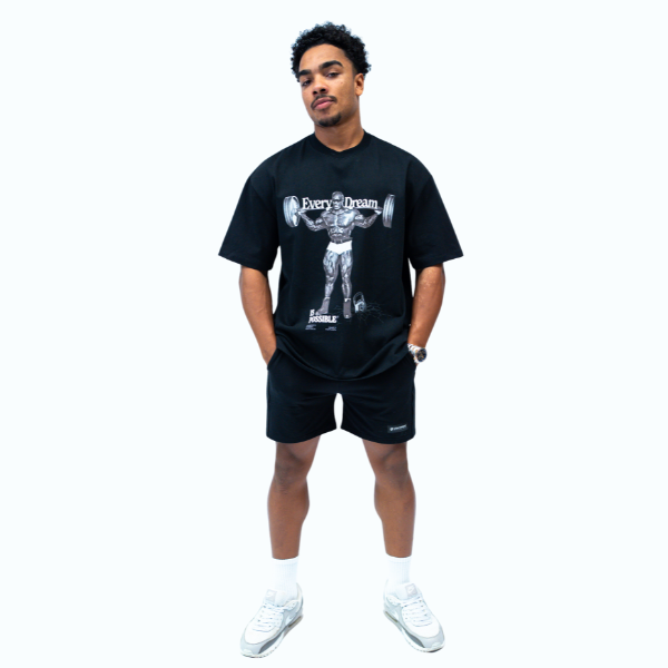 ANB Oversized TEE - Ronnie Coleman Squat graphic