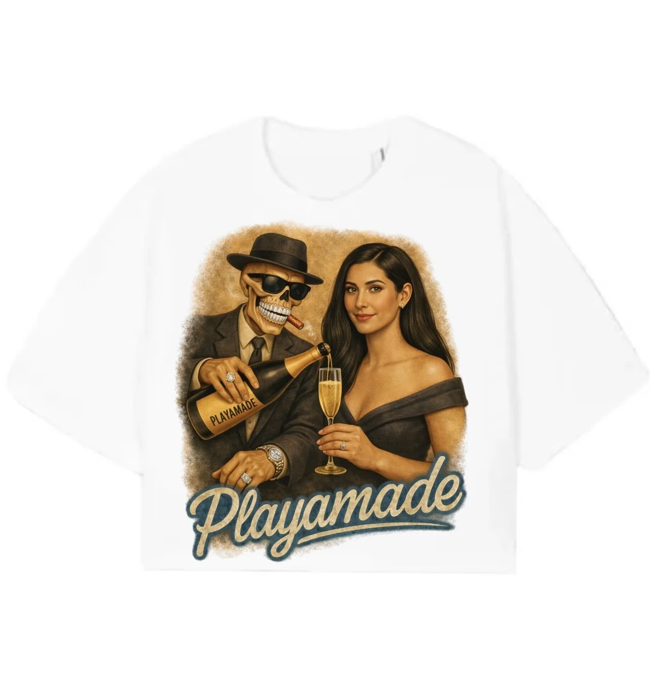 PLAYAMADE CHAMPAGNE TEE (LIMITED EDITION)