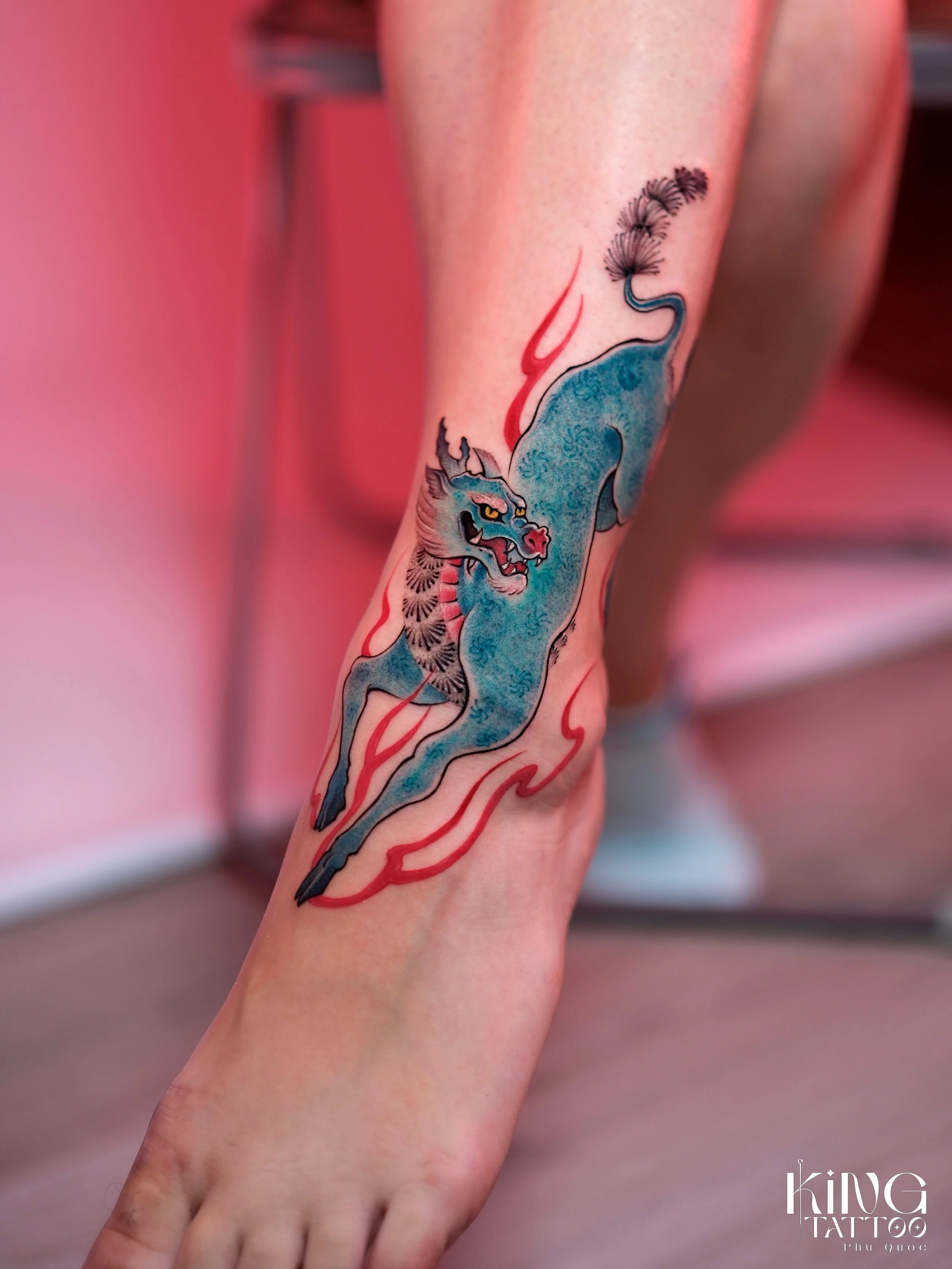 💥 &ldquo;The Qilin embodies the power of protection, traversing the fires of trial to bring good fortune, peace, and a bright future.&rdquo; 💥 
Thank you so much for giving us the freedom to be creative. Wishing you a beautiful life.
______________