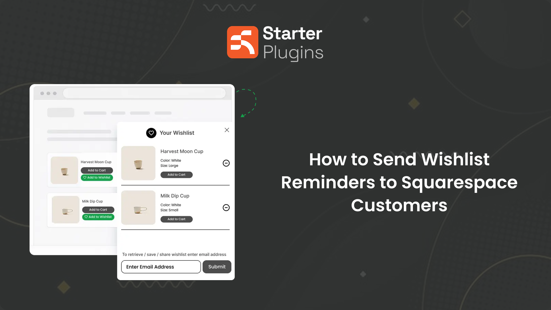 How to Send Wishlist Reminders to Squarespace Customers