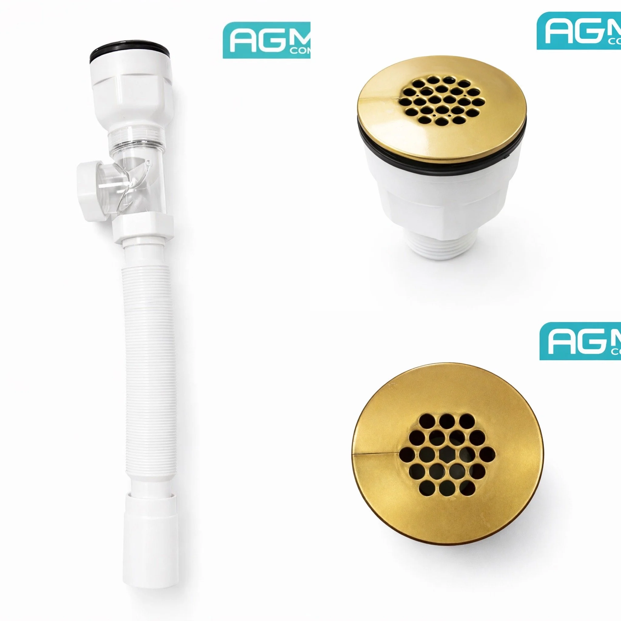 KSD035 Bath Sink Drain Bronze With Valve