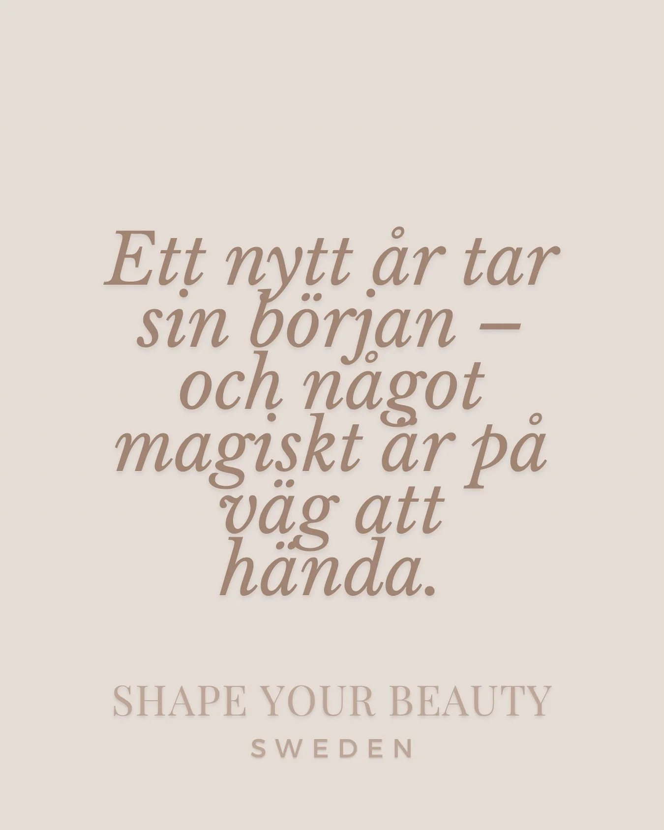 N&aring;got nytt &amp; sp&auml;nnande &auml;r p&aring; ing&aring;ng.. 
✨12.01.26✨