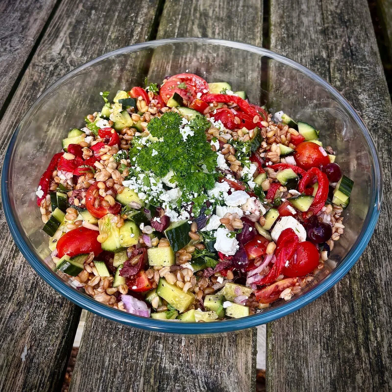 Griekse Granen Salade