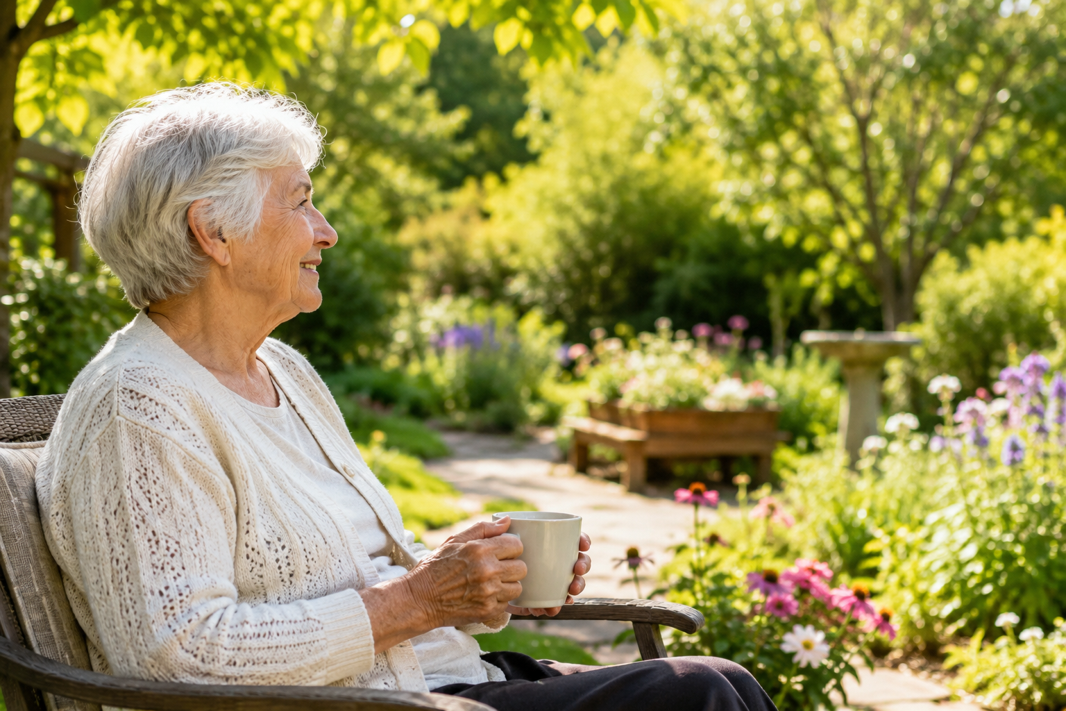 The Emotional Benefits of Safe Outdoor Time for Seniors With Dementia