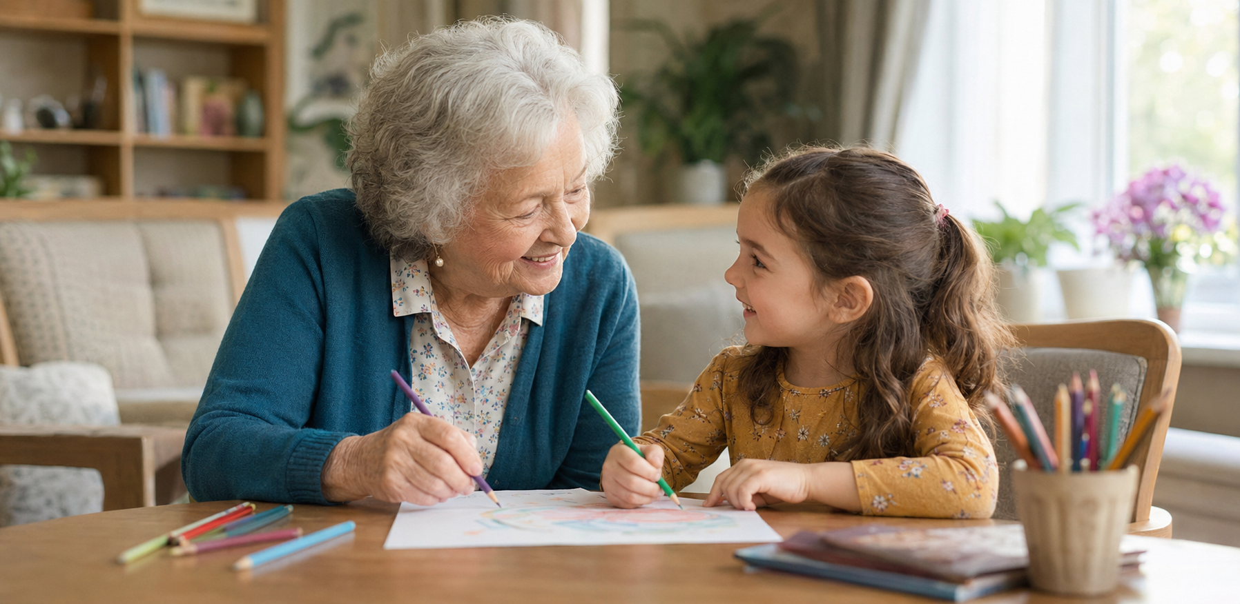 How to Talk with Children About a Grandparent’s Dementia