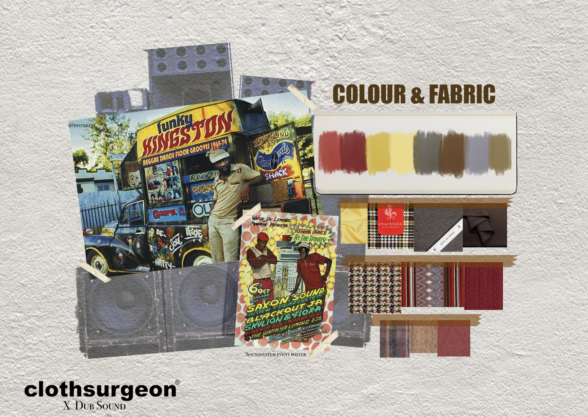 Colour and Fabric Board