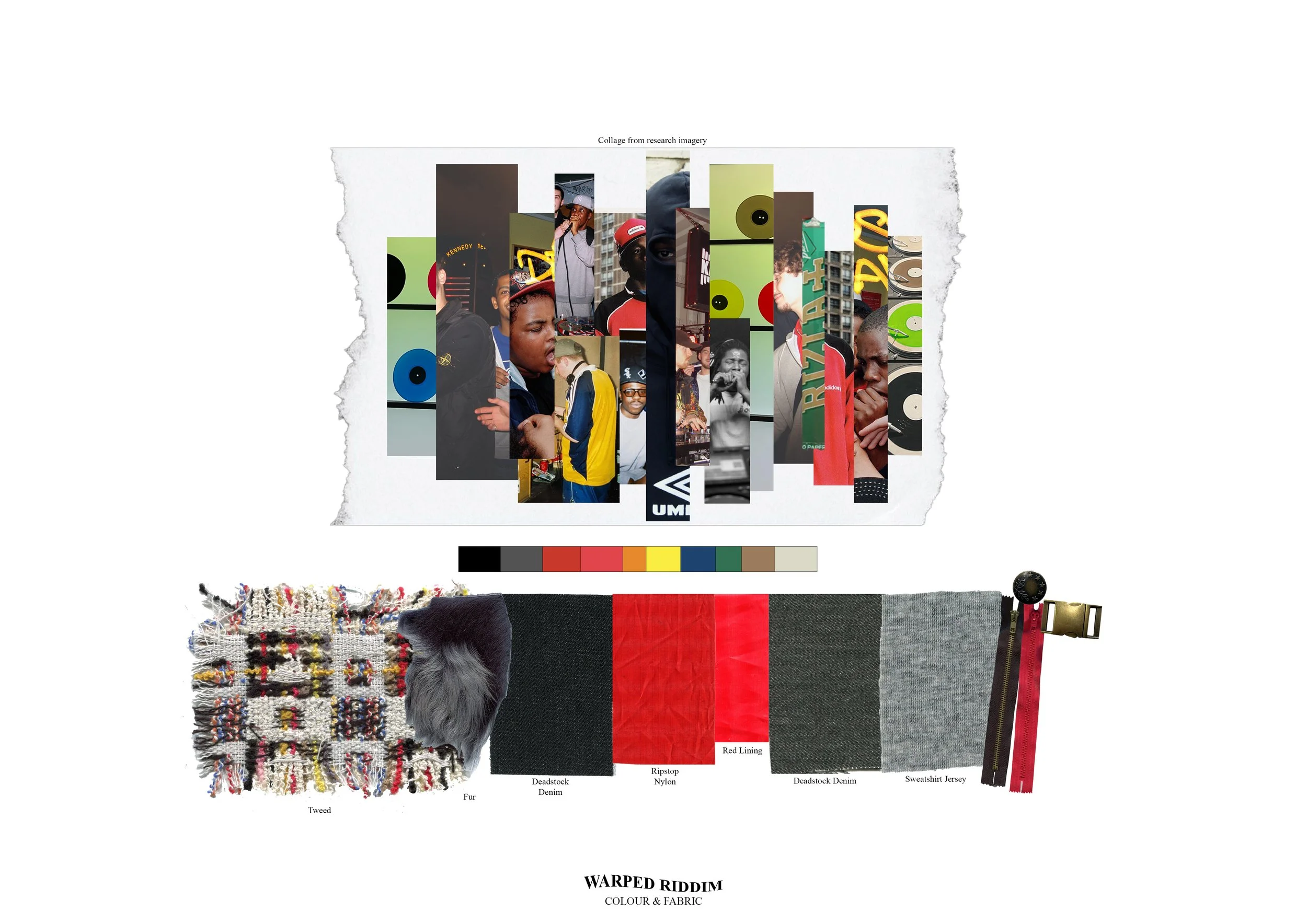 Colour and Fabric Board