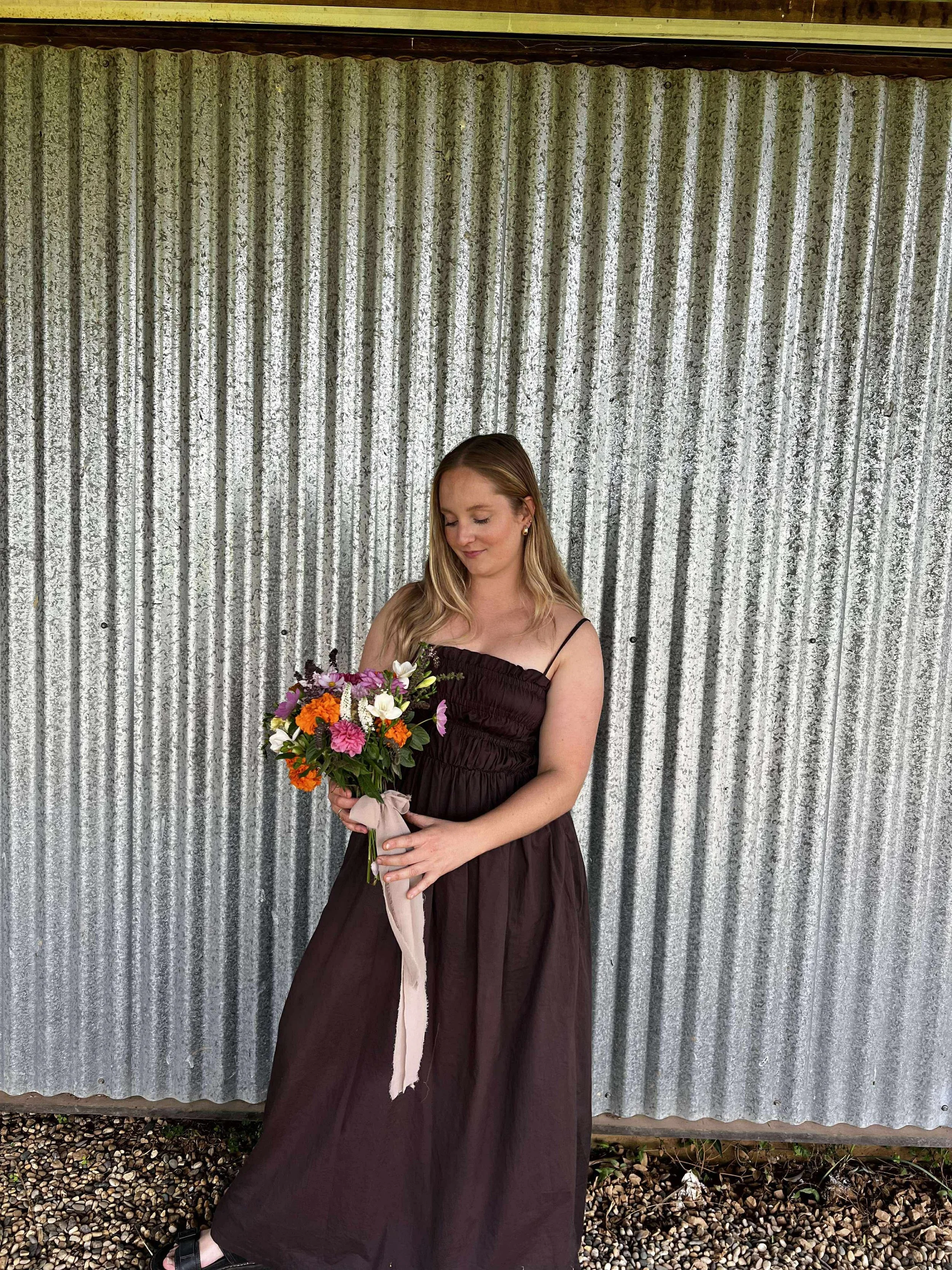 the owner of Gracies flowers, Samantha