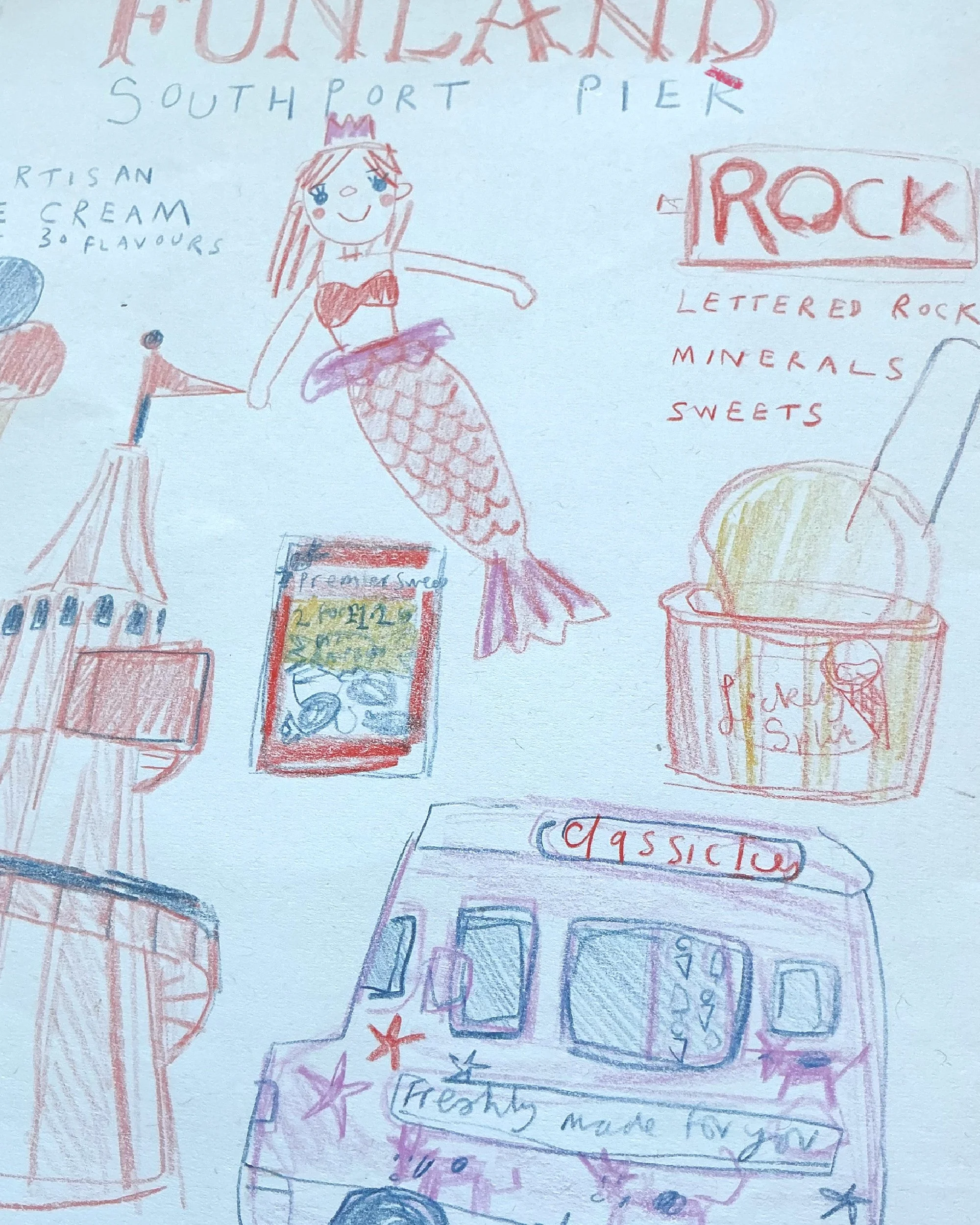 Southport illustrations from sketchbook