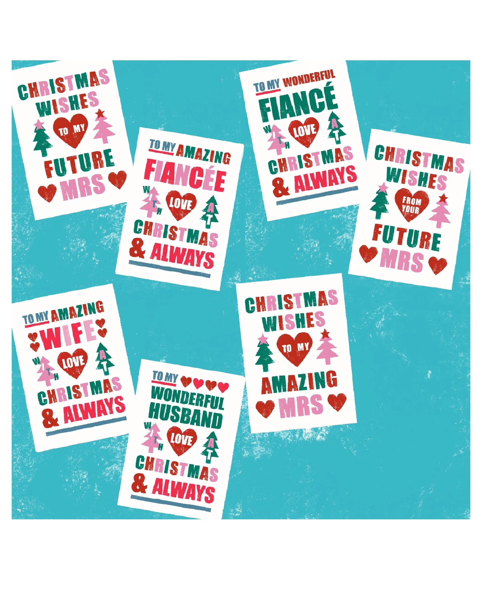 Christmas Card designs by Sticky Tape Kate on Thortful.