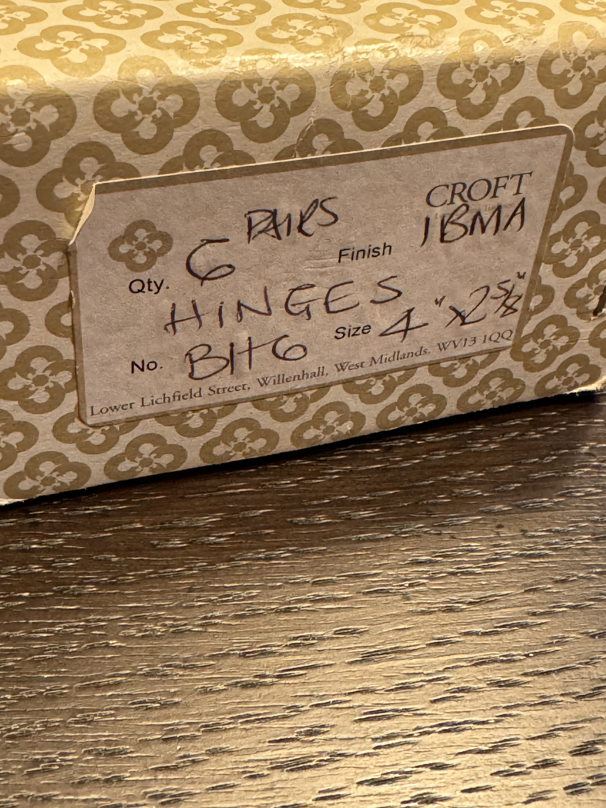 Croft: Architectural Hardware and Specialist Brass Founding