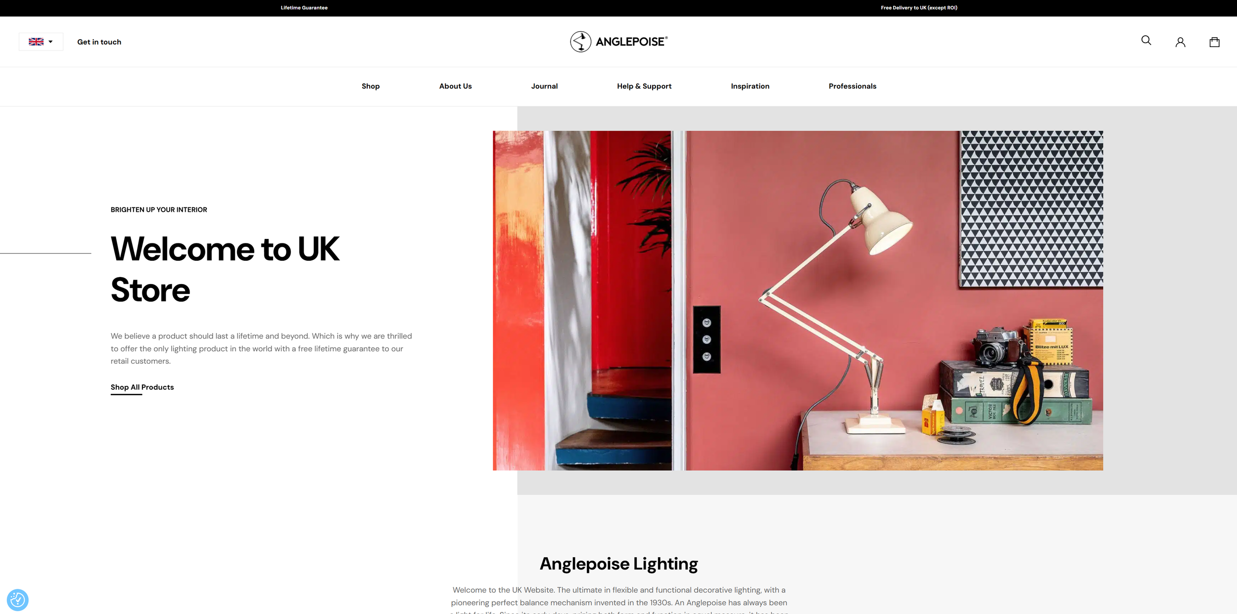 ANGLEPOISE – Portsmouth, Hampshire, England