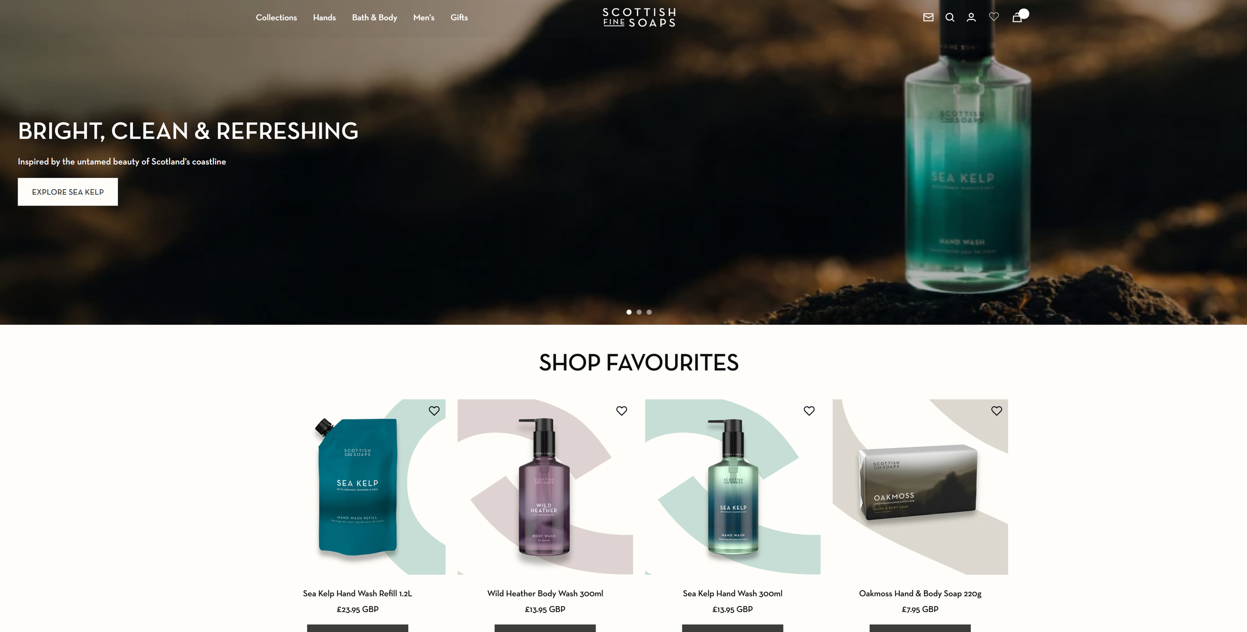 SCOTTISH FINE SOAPS – Falkirk, Stirlingshire, Scotland