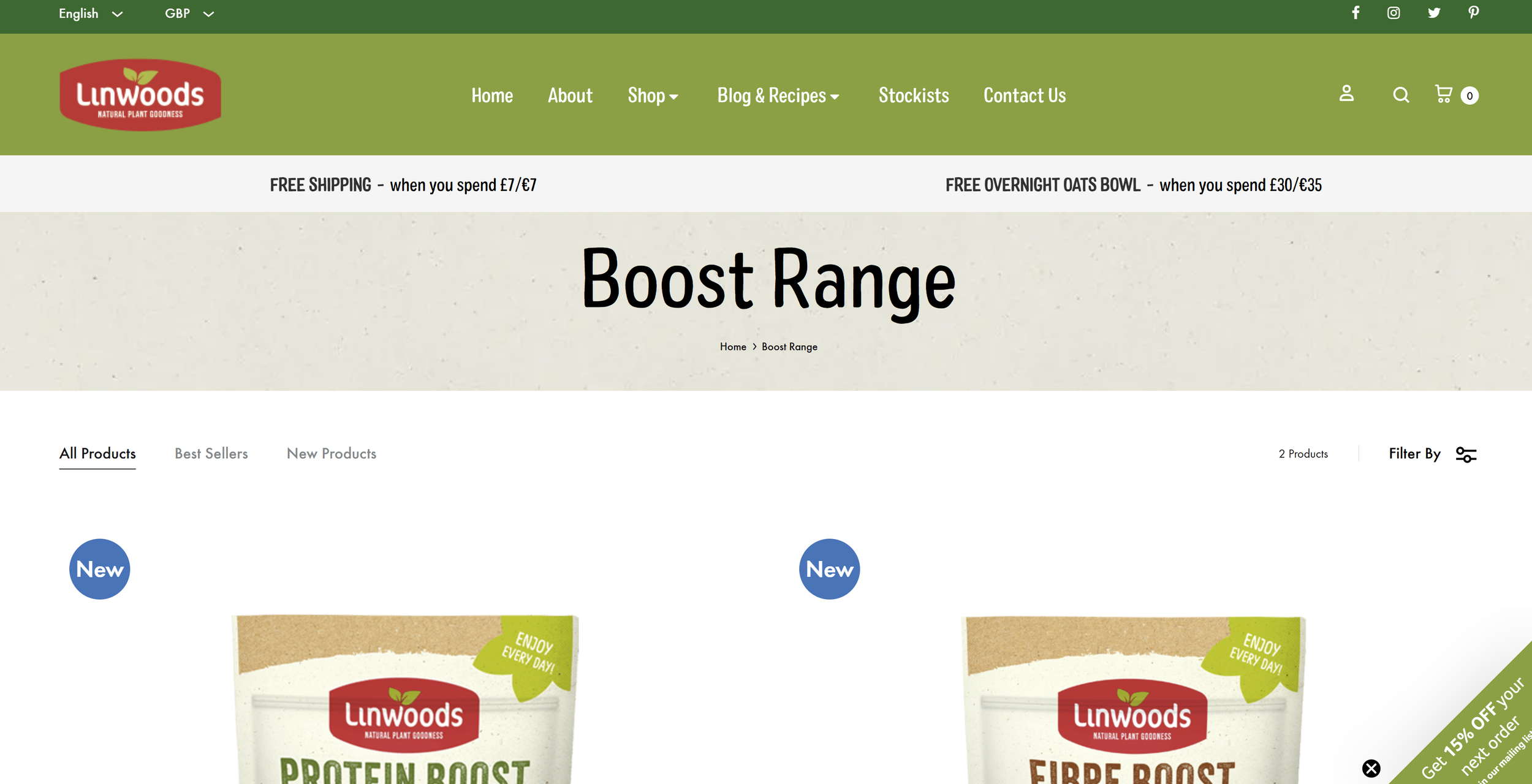 LINWOODS HEALTH FOODS - Armagh, Northern Ireland