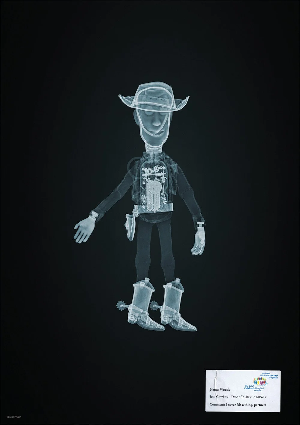 Disney/Crumlin Children's Hospital - X-Ray Story - Woody