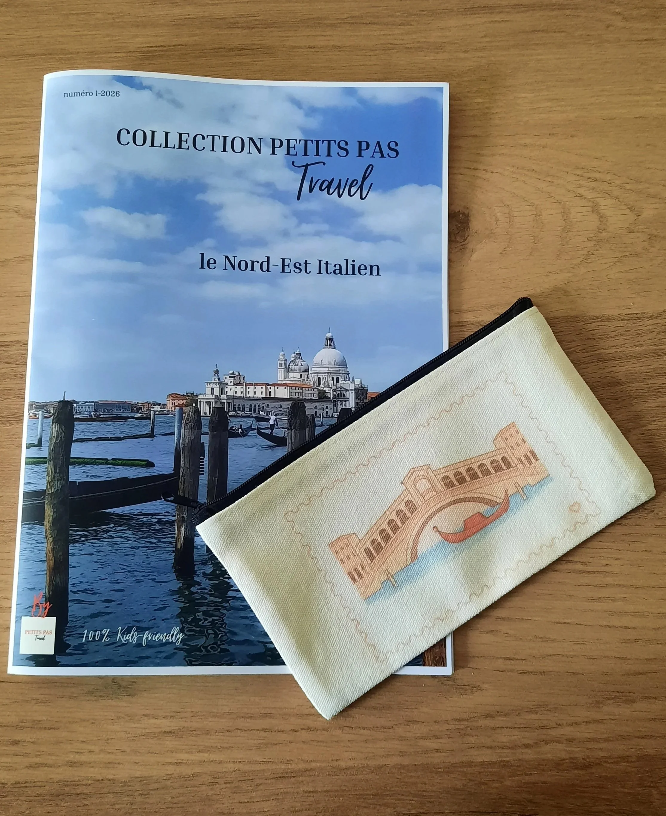 Guide Collection Petitspastravel N°1 Nord-est Italien + pochette