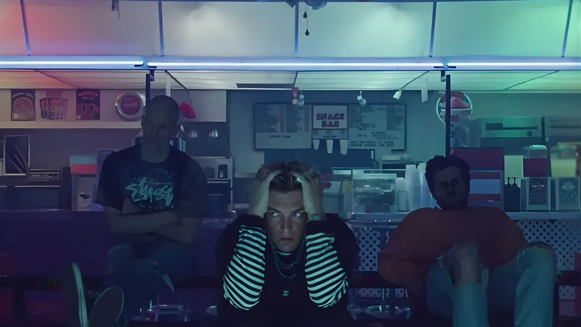 A still from LANY's Okay campaign