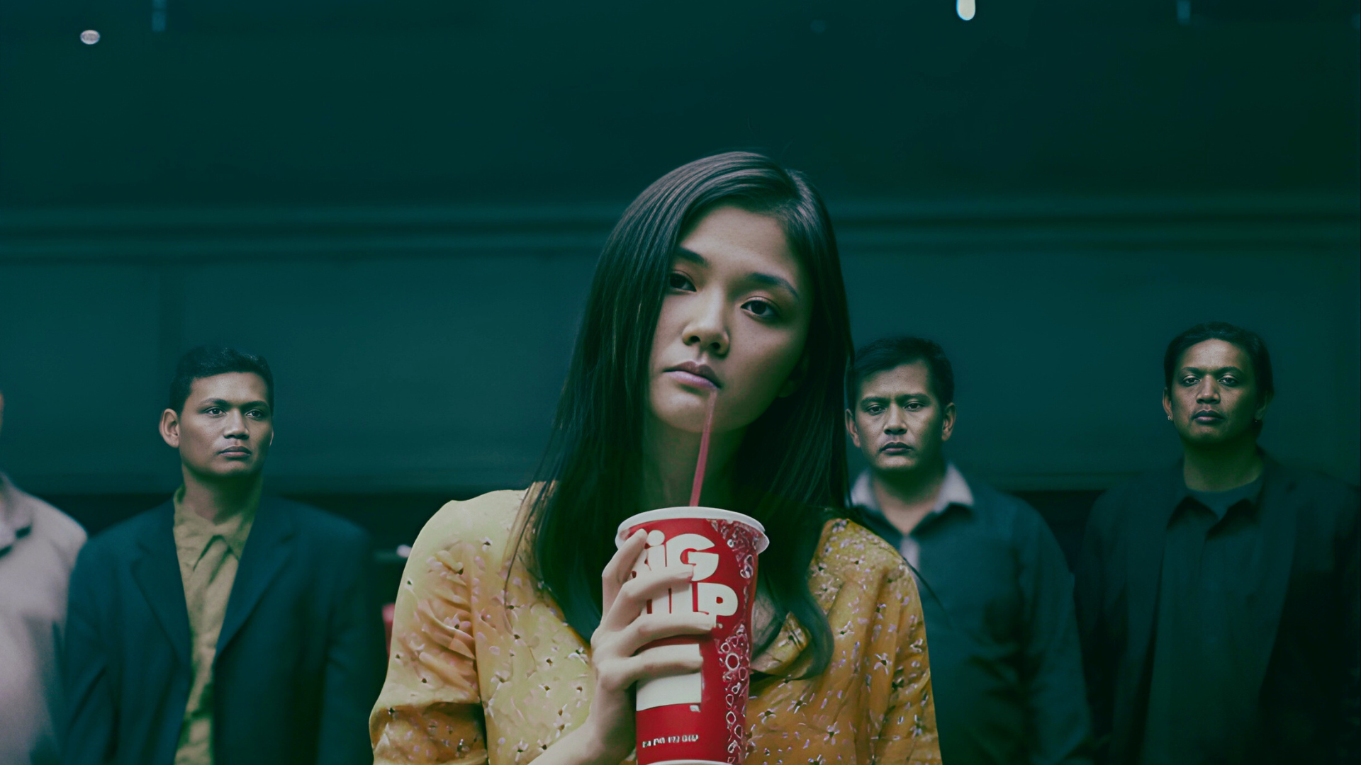 Still from The Prodigy's video for "Timebomb Zone"