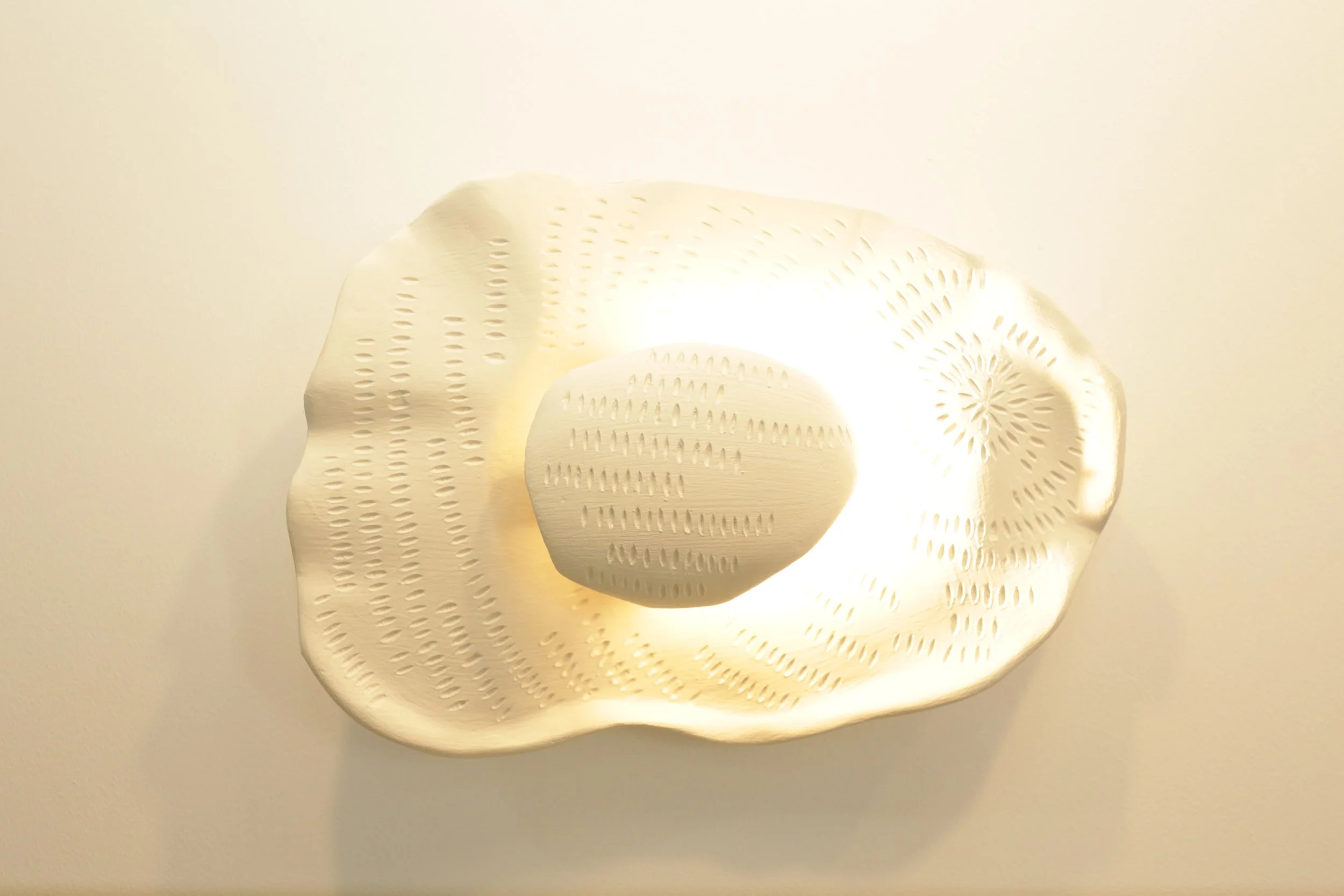Handcrafted Ceramic Wall Light