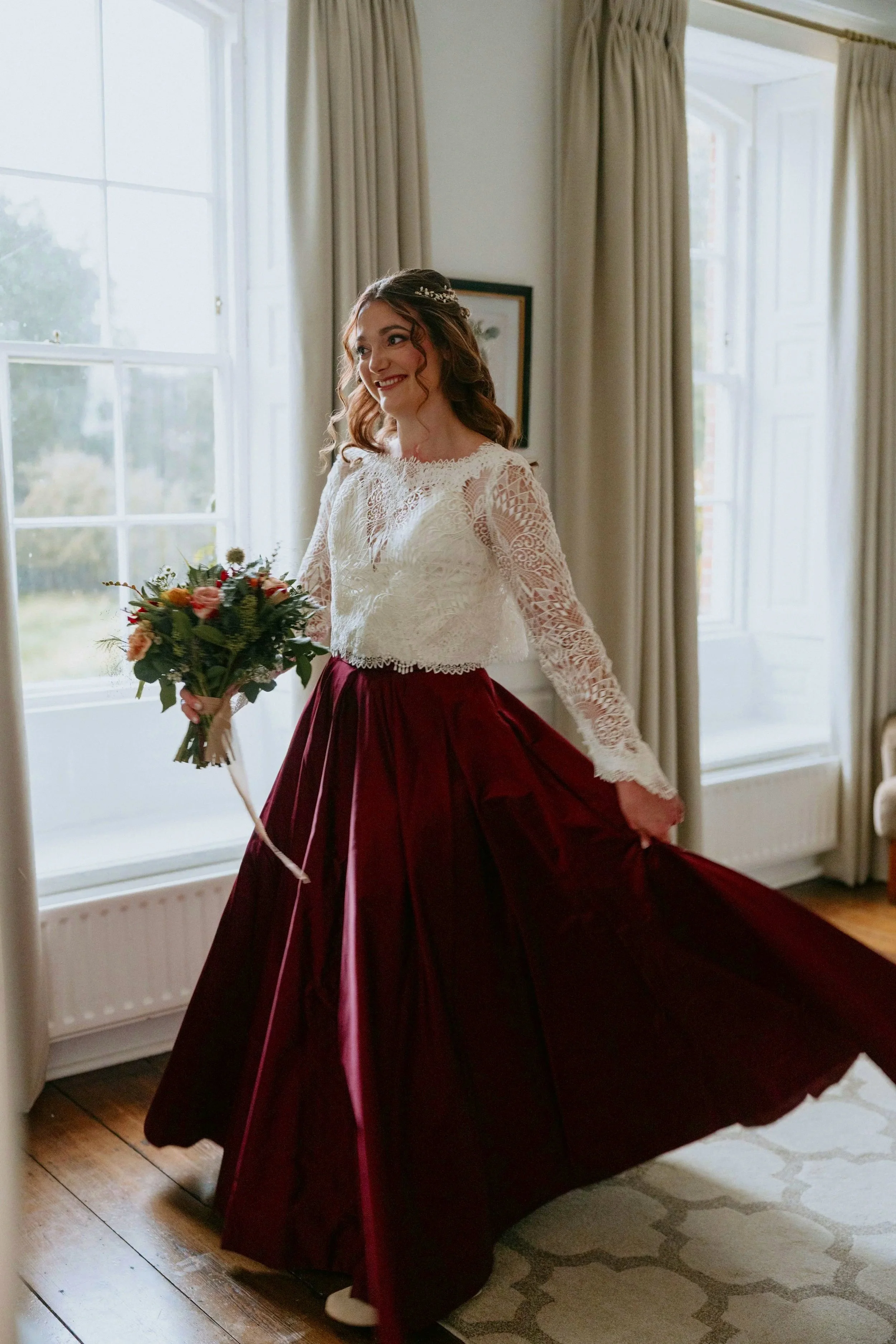 Bespoke bridal seperates by Beatrice Espinosa