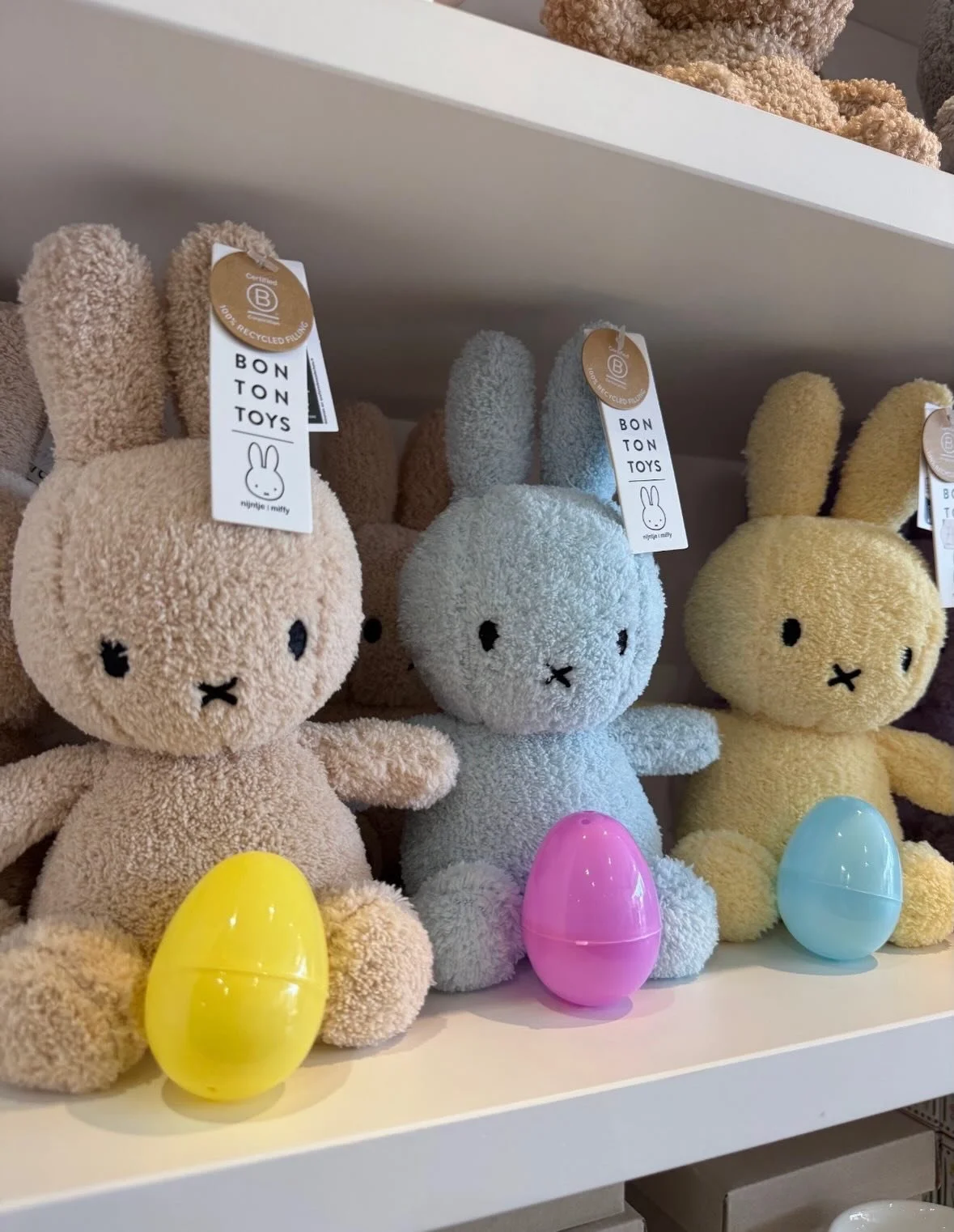 Some Easter Bunnies have paid a visit👀🐰🫶🏼

If you&rsquo;re looking to gift the perfect cuddly teddy this Easter, look no further!🐰✨ 

@bontontoys 
@jellycat 
@keeltoys 
&amp; more at My Bundle of Fun!🐰🩵🌸

#easterbunny #easter #gifts #easterho