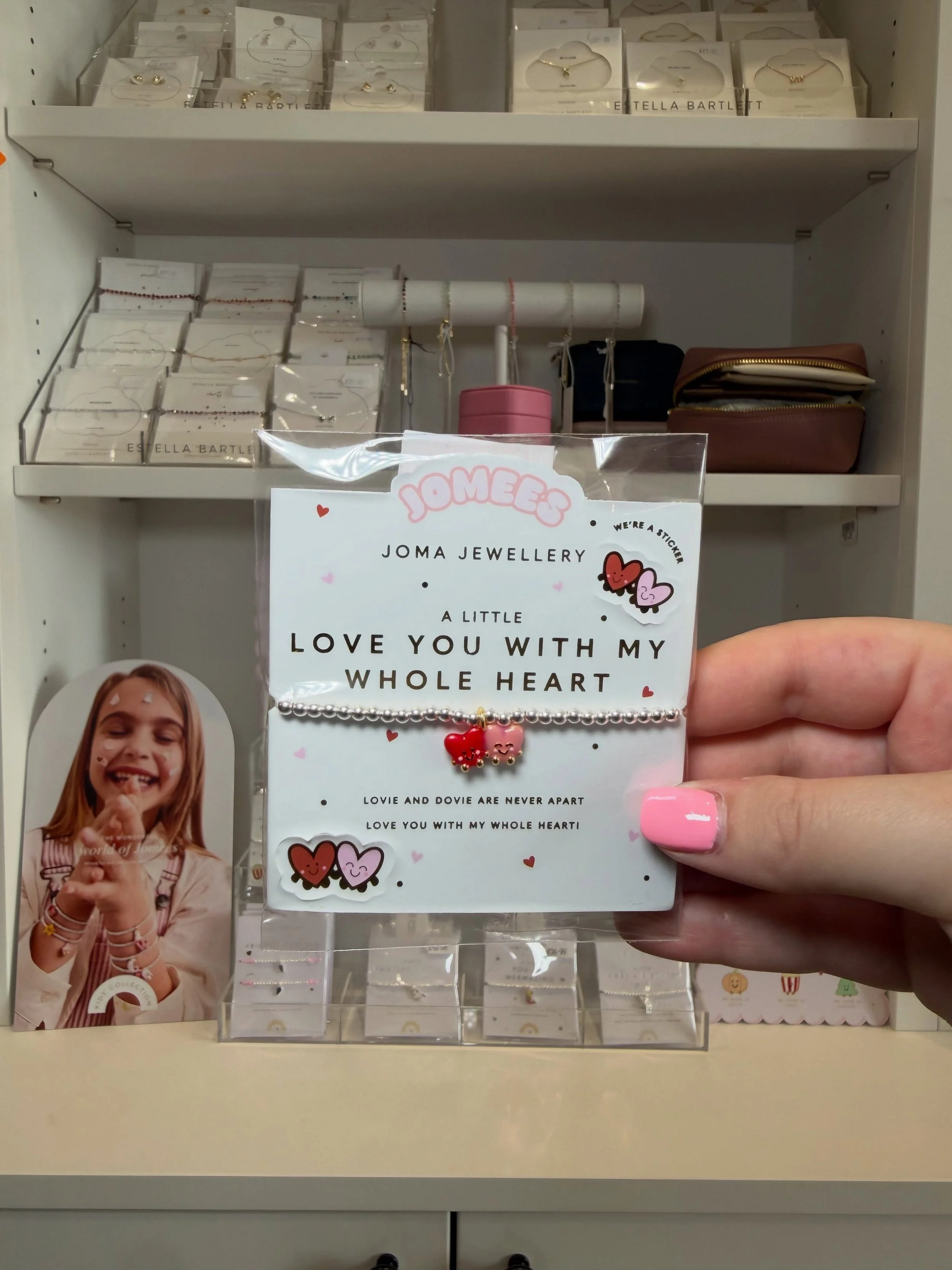 💜 NEW IN STORE 💜

Say hello to Jomees by Joma Jewellery!

A gorgeous collection of keepsake jewellery designed especially for little ones. Whether you&rsquo;re celebrating a birthday, a milestone, or simply want to make someone smile, Jomees has th