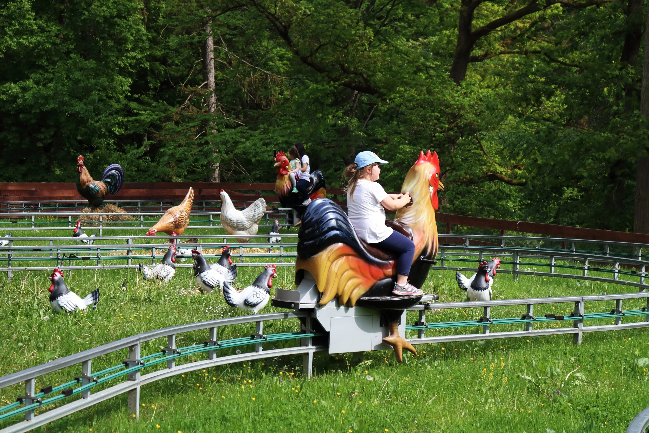 Gickelbahn Metallbau Emmeln Taunus Wunderland Reitbahn Freizeitpark Attraktion