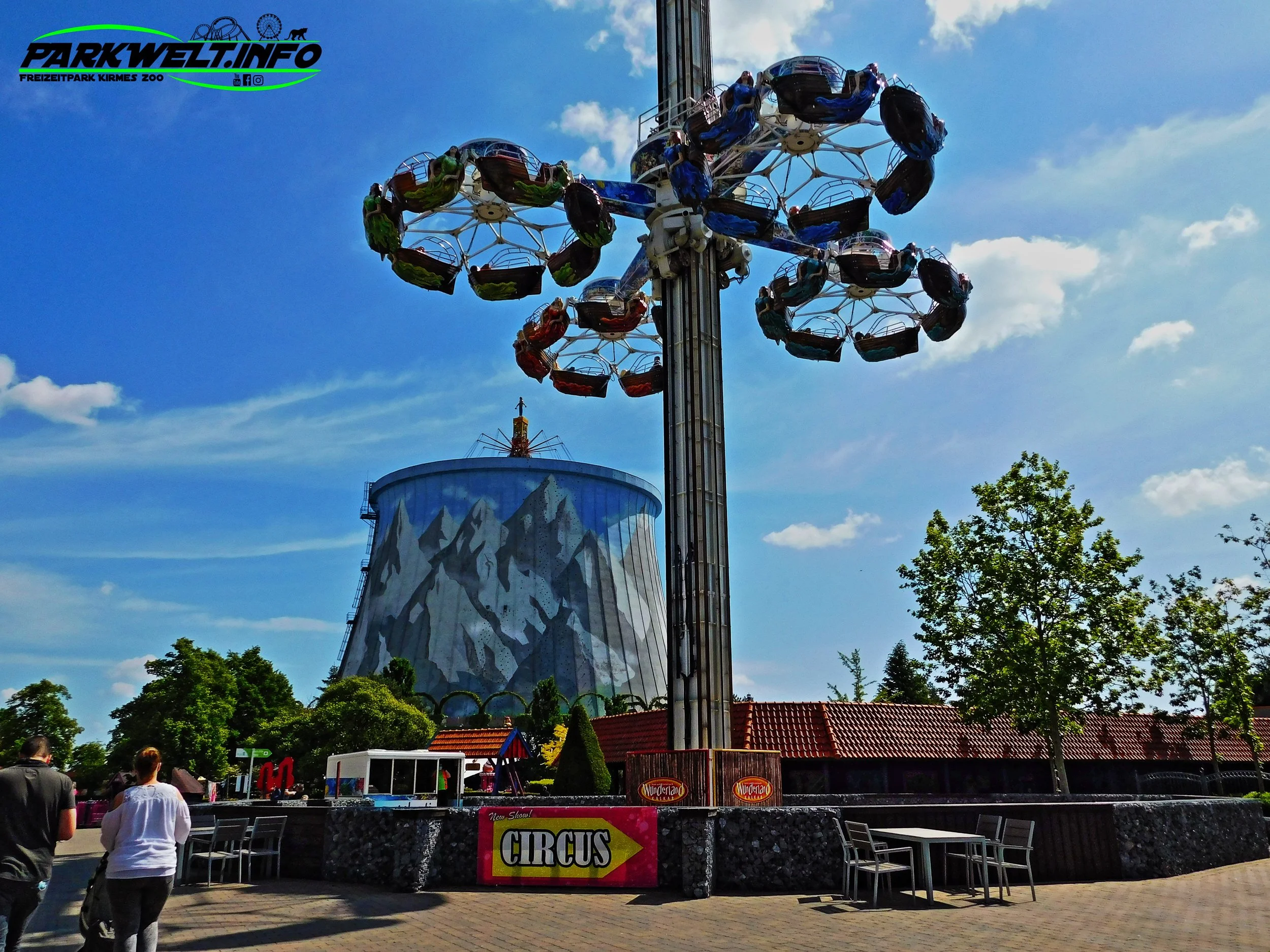 Atlantis Huss Rides Wunderland Kalkar Condor Holiday Park