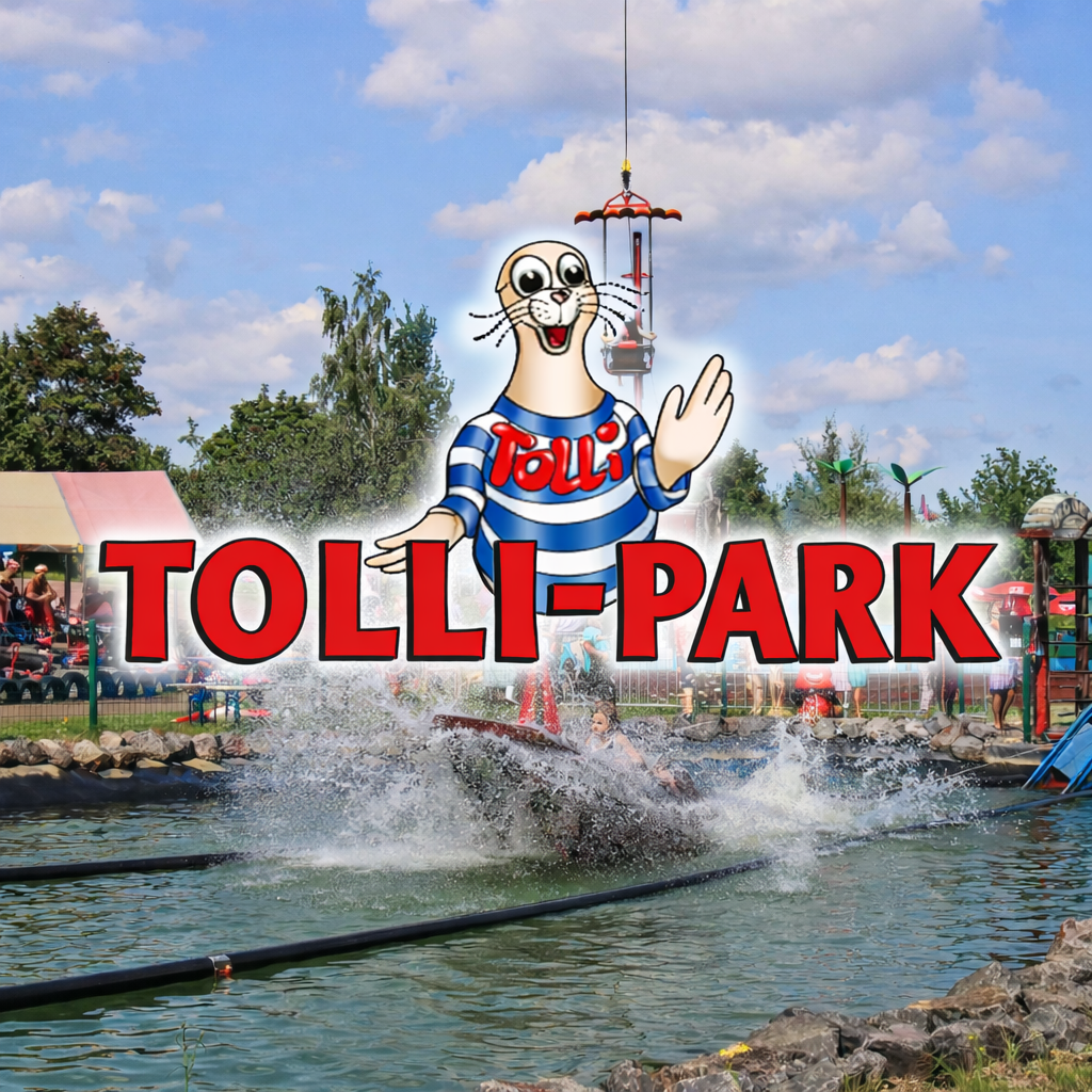 Ein Wasserpark mit Wasserspaß, Wasserattraktionen Tolli Park Mayen Freizeitpark Kinder Familie Erlebnis 