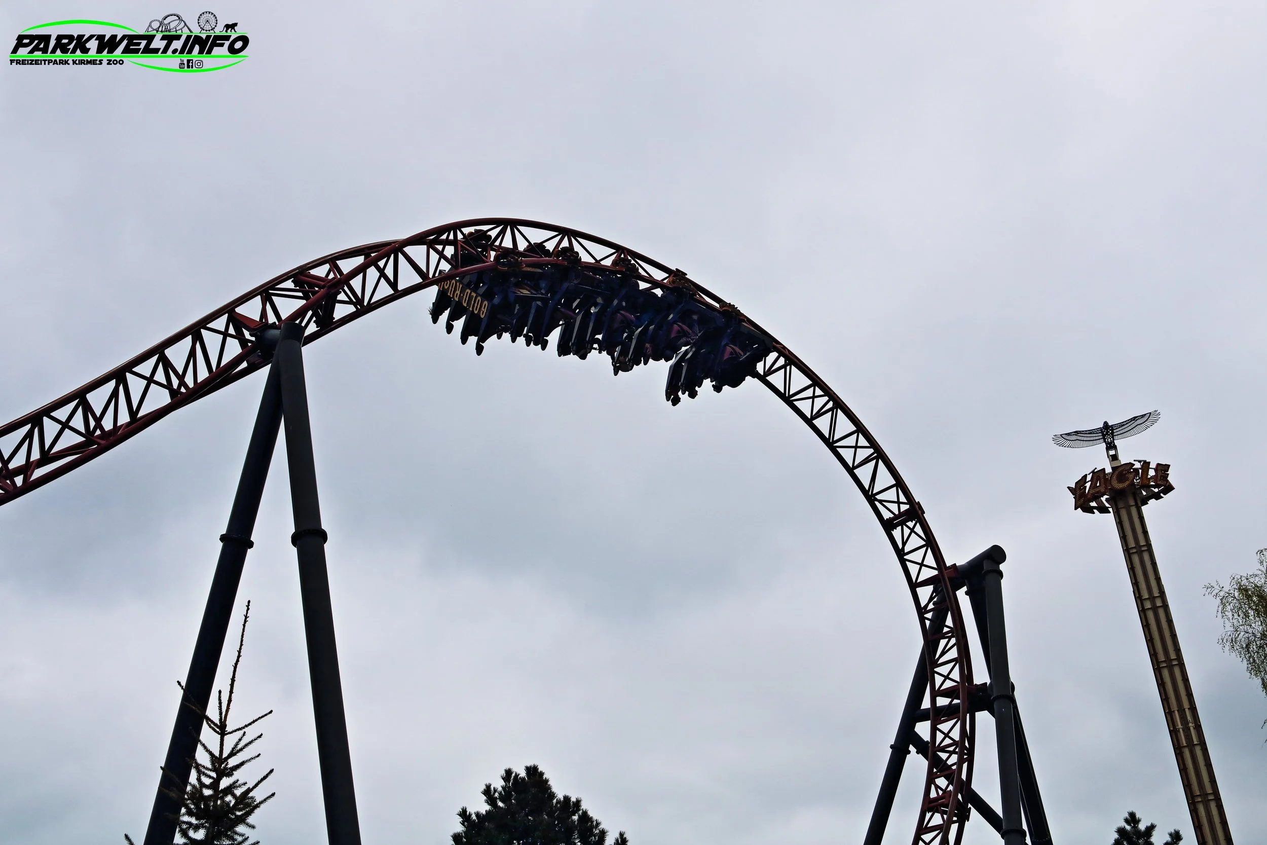 gold rush gerstlauer achterbahn coaster triple launchAttractiepark Slagharen Freizeitpark Themepark Attraktionen Fahrgeschäfte Info Park Plan map guide anfahrt