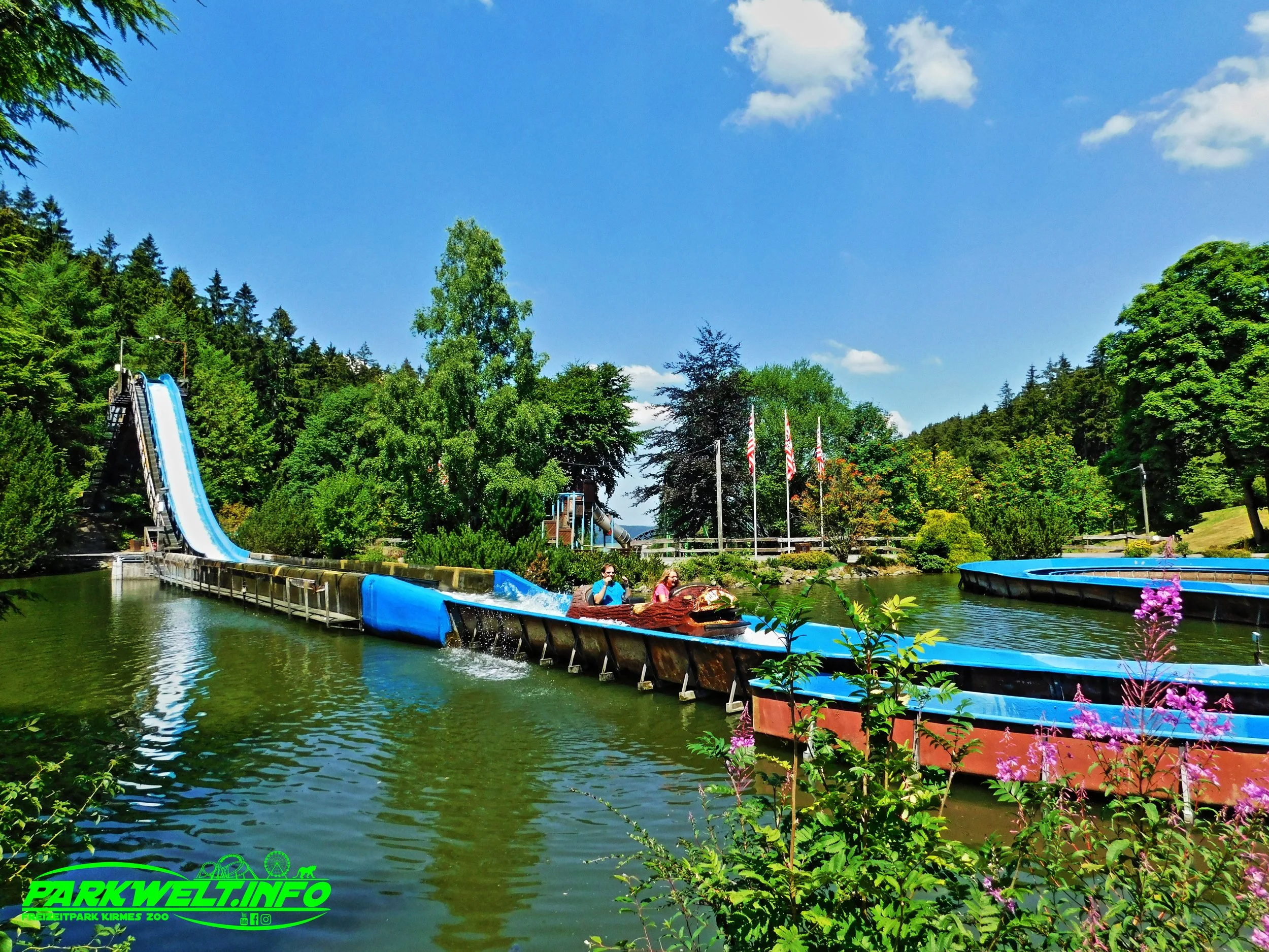 Wildwasserbahn Wild River 