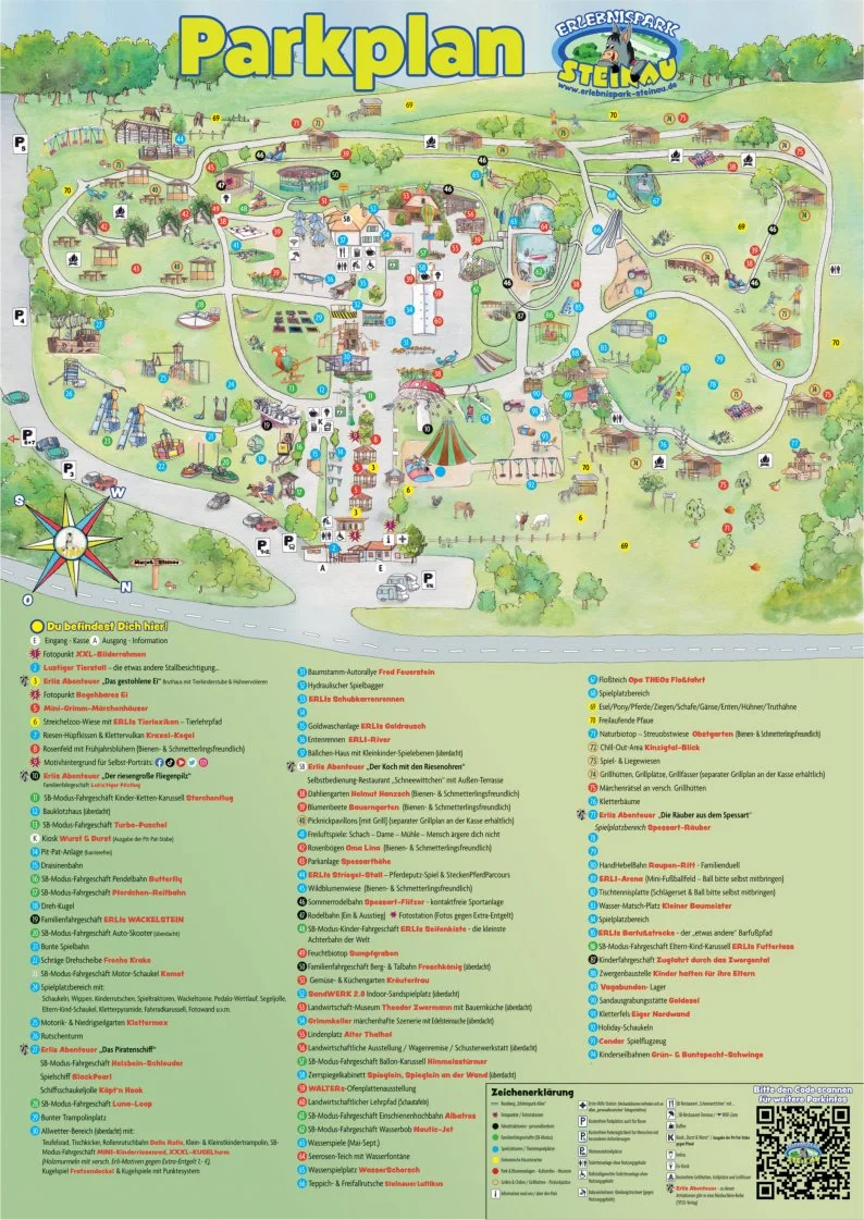 Park Plan - Erlebnispark Steinau
