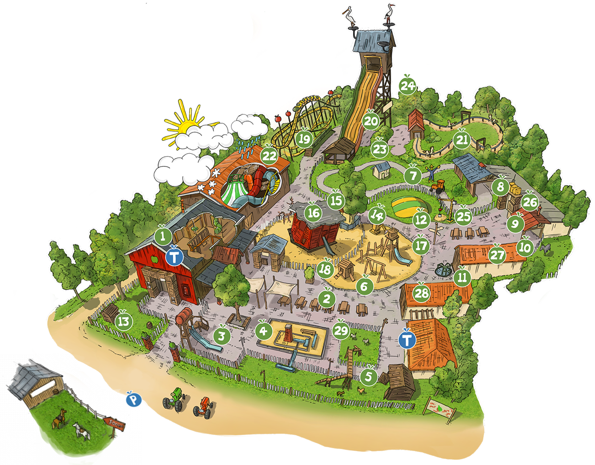 Park Plan - LandErlebnis Janßen