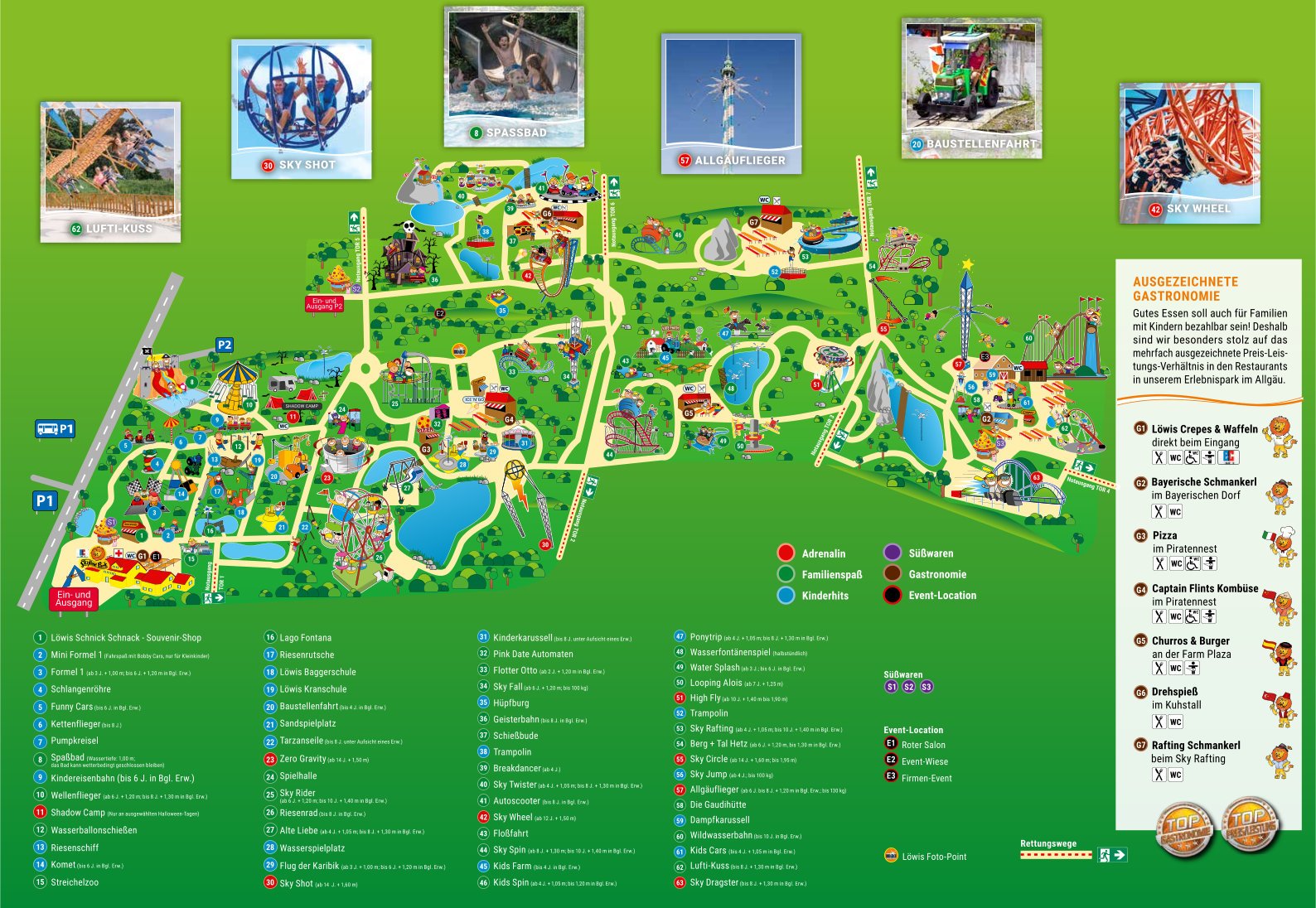 Park Plan - Skyline Park
