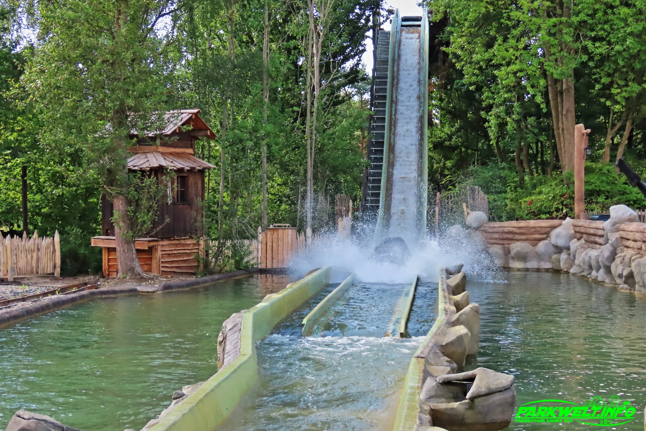 Wildwasserfahrt - Der Wasserwolf am Ilmensee