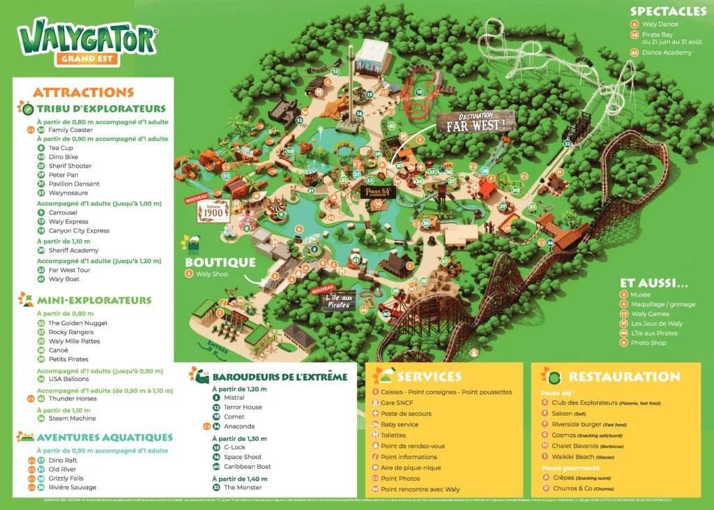 Park Plan- Walygator Grand Est