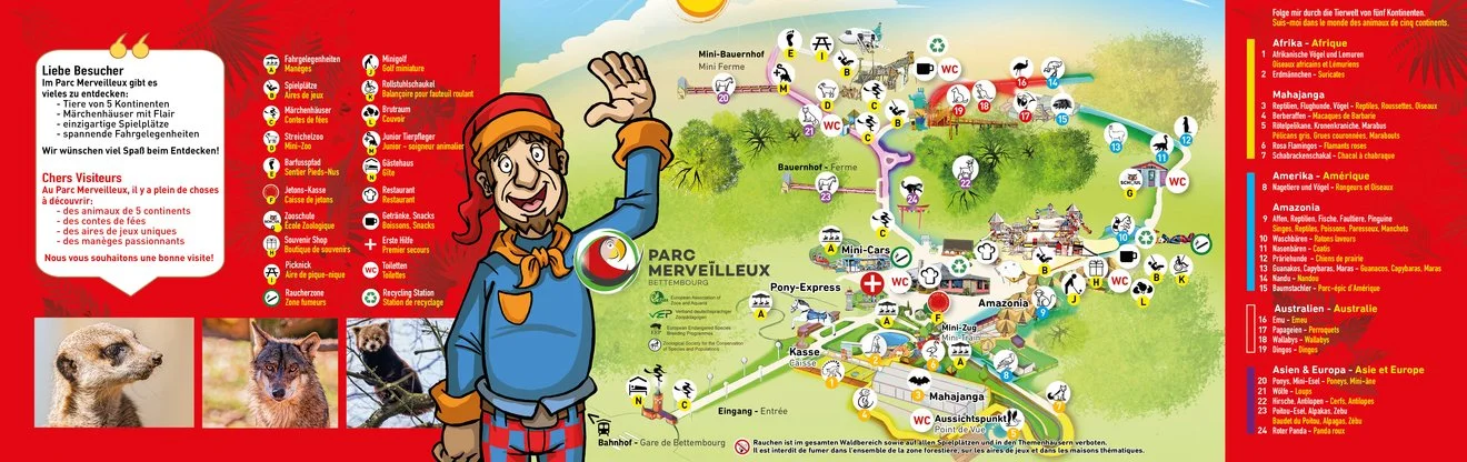 Park Plan- Parc Merveilleux