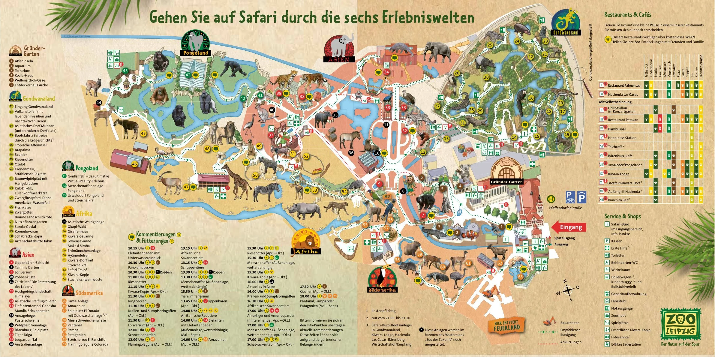 Park Plan- Zoo Leipzig